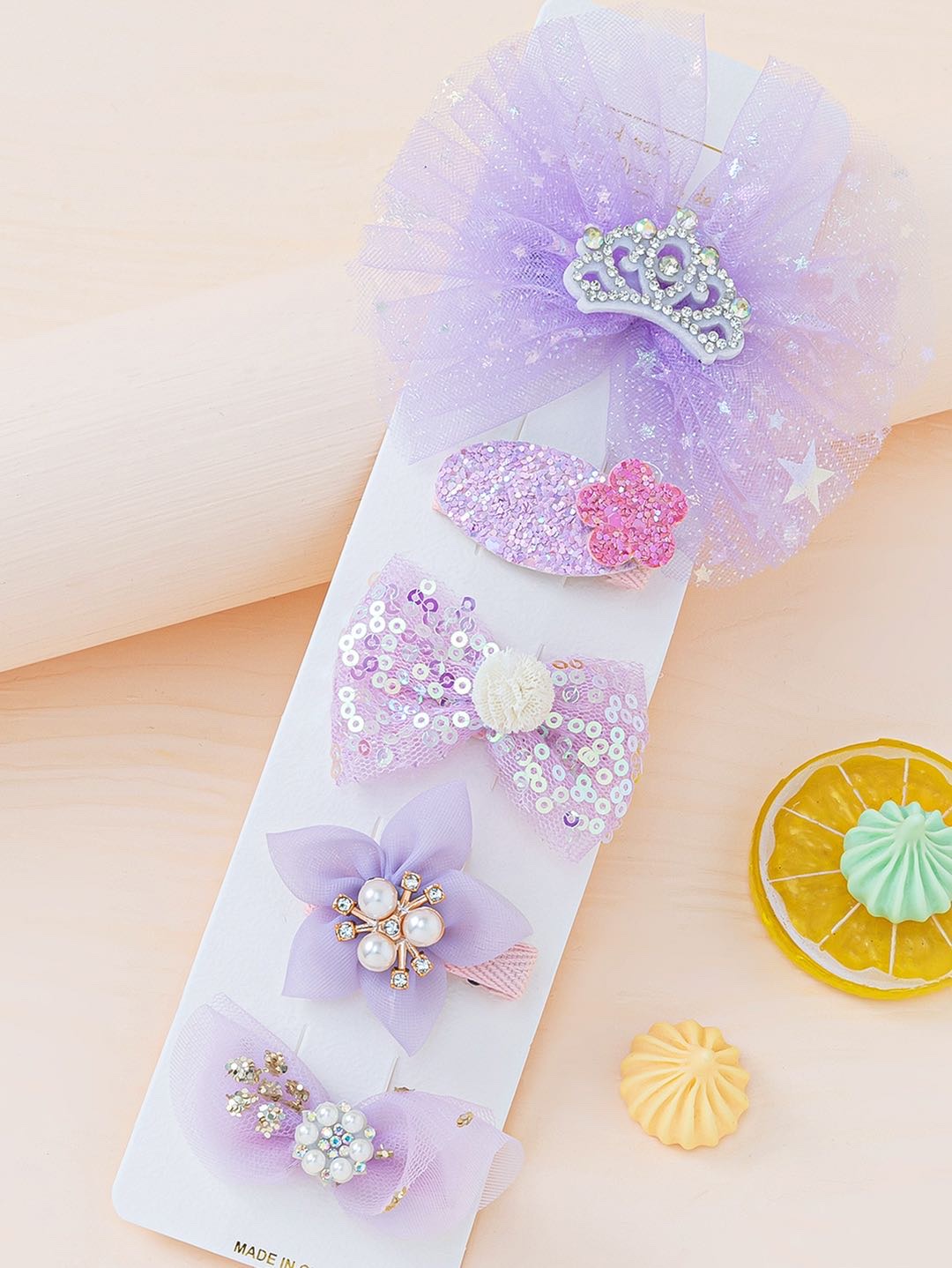 Yiwu small commodity gifts: Bows, hair accessories, children's hair clips, dance training classes, gift hair clips and headwear for little girls Specification image