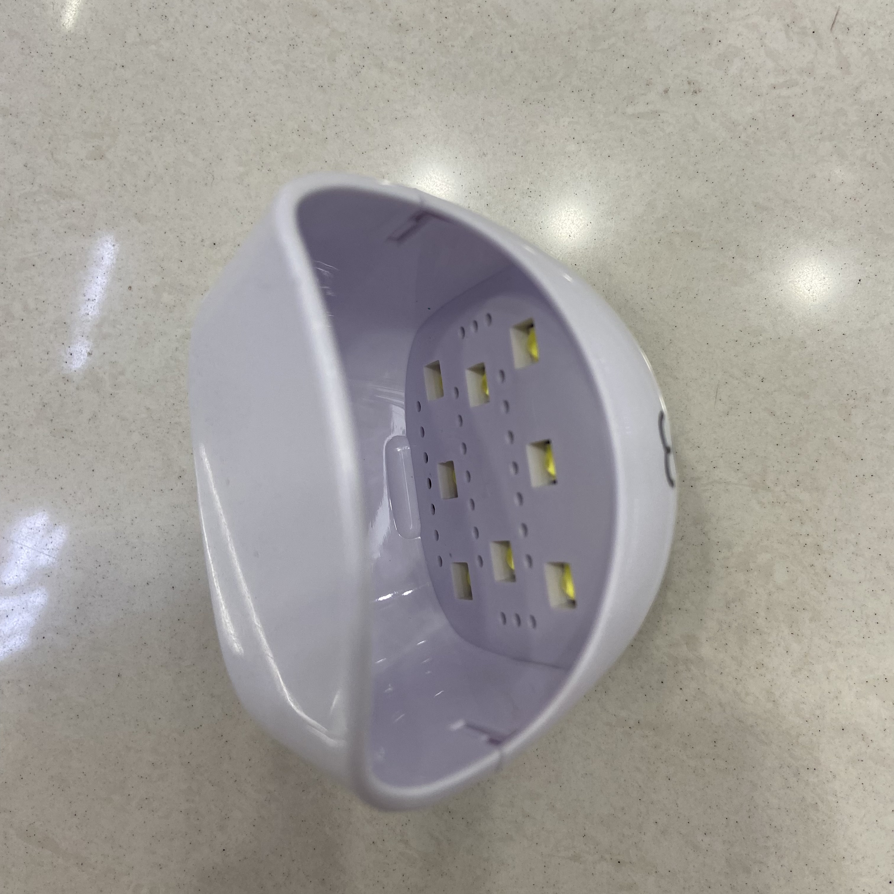 美甲灯白底实物图