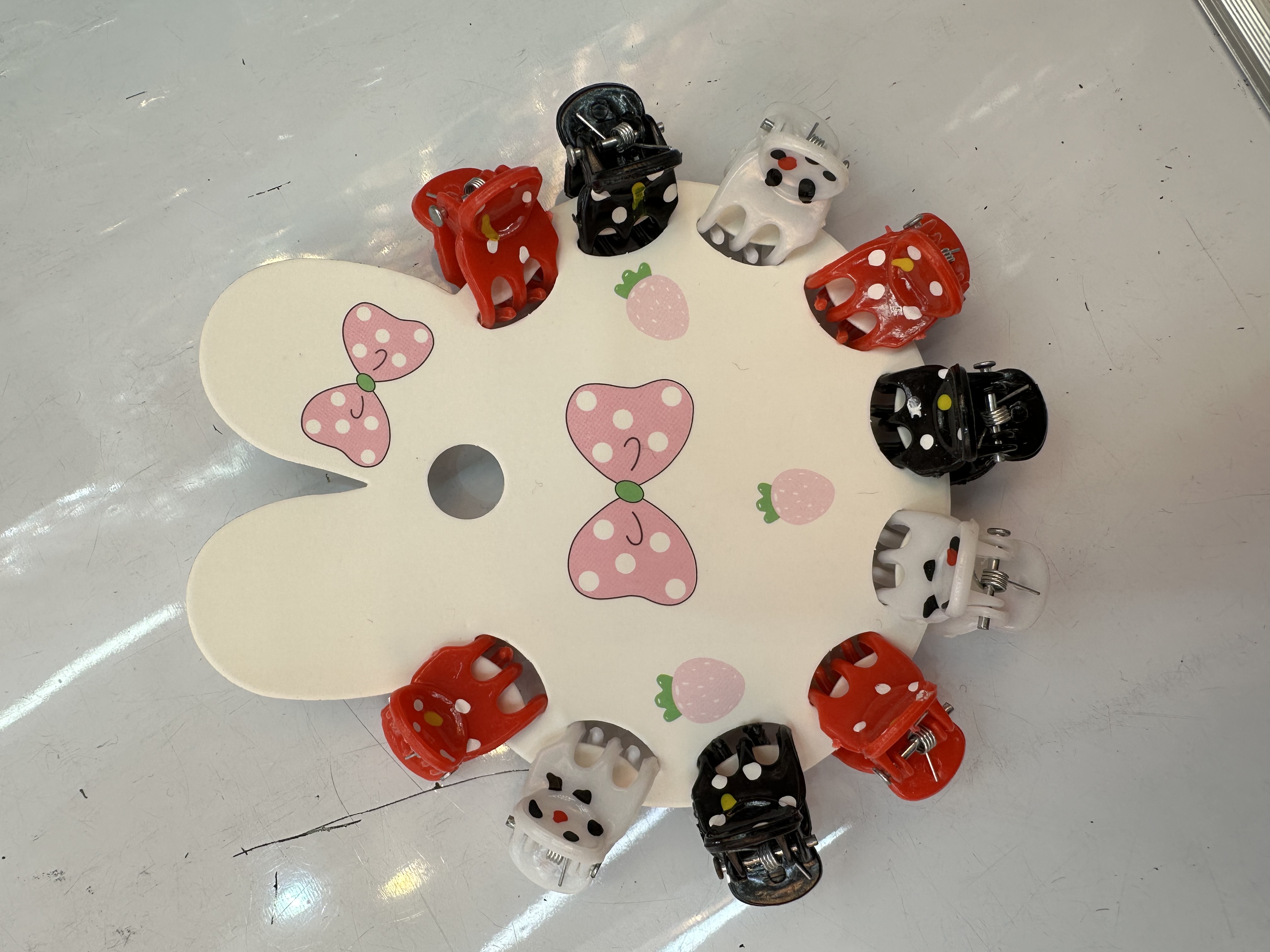 三爪上卡头饰头饰