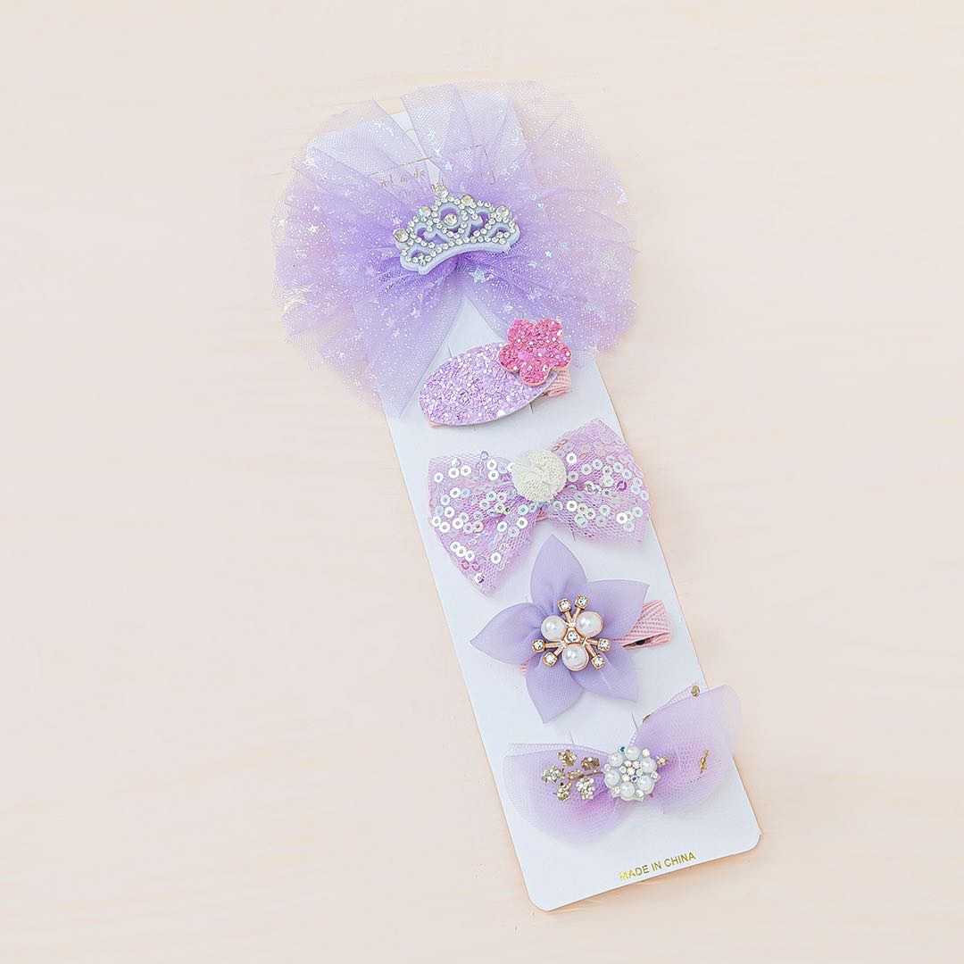 Yiwu small commodity gifts: Bows, hair accessories, children's hair clips, dance training classes, gift hair clips and headwear for little girls details Picture