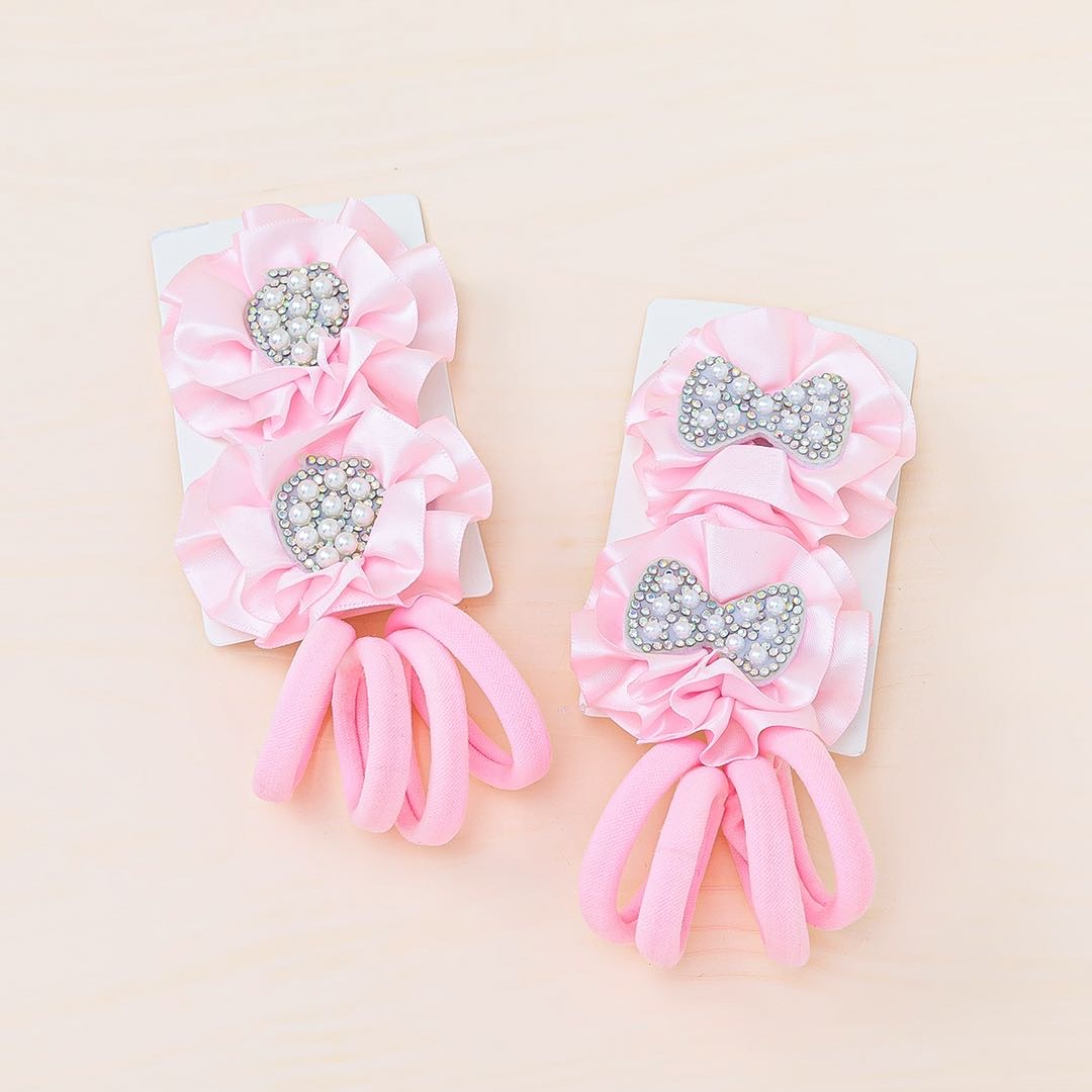 Children's hair clips are sold directly by a small manufacturer. AB styles are super cute and adorable for girls. Bow clips, baby clips, headwear, girls' hair clips, hair ties, and rubber bands Specification image