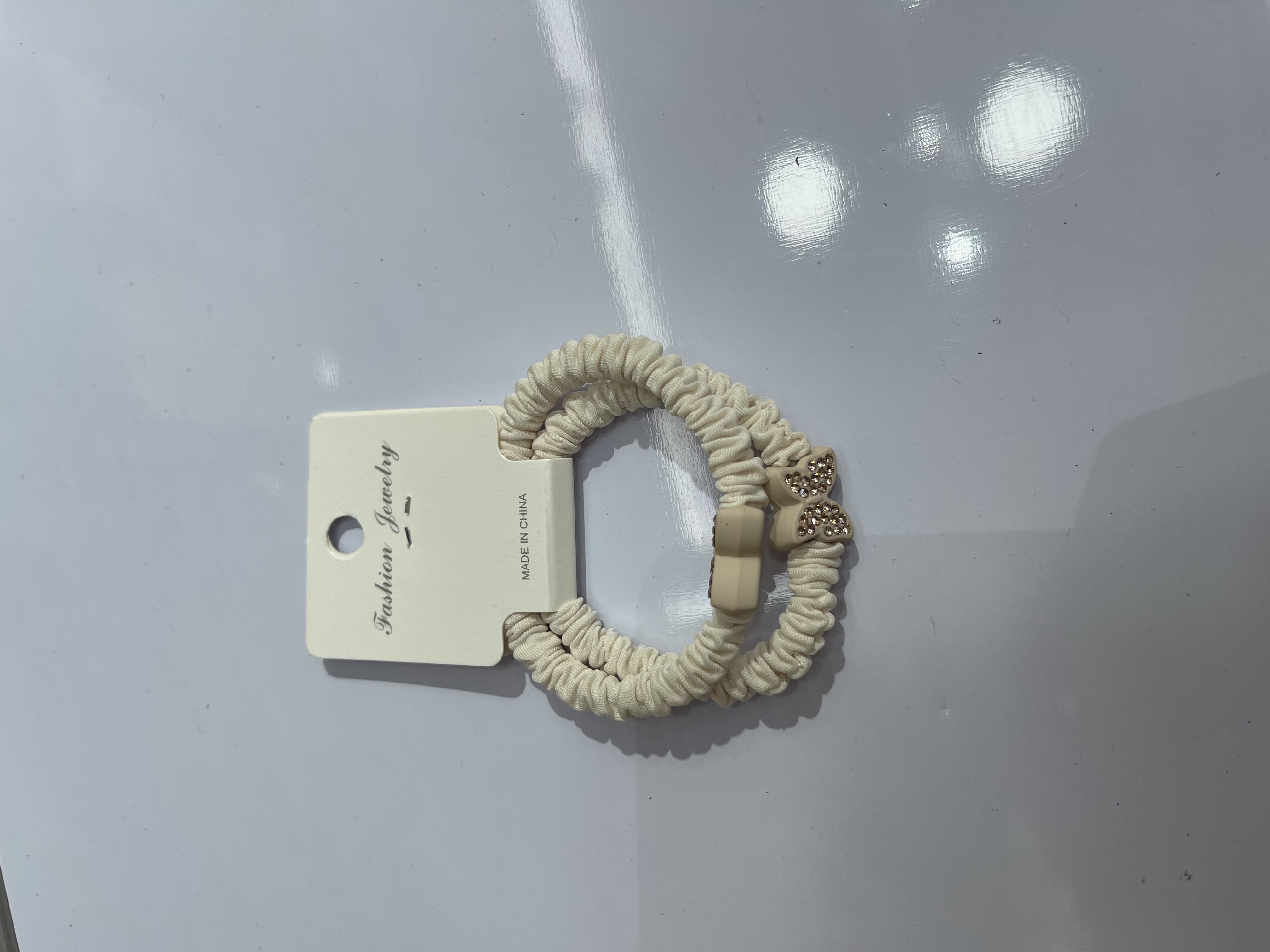 蝴蝶钻小肠圈系列，韩版时尚流行饰品