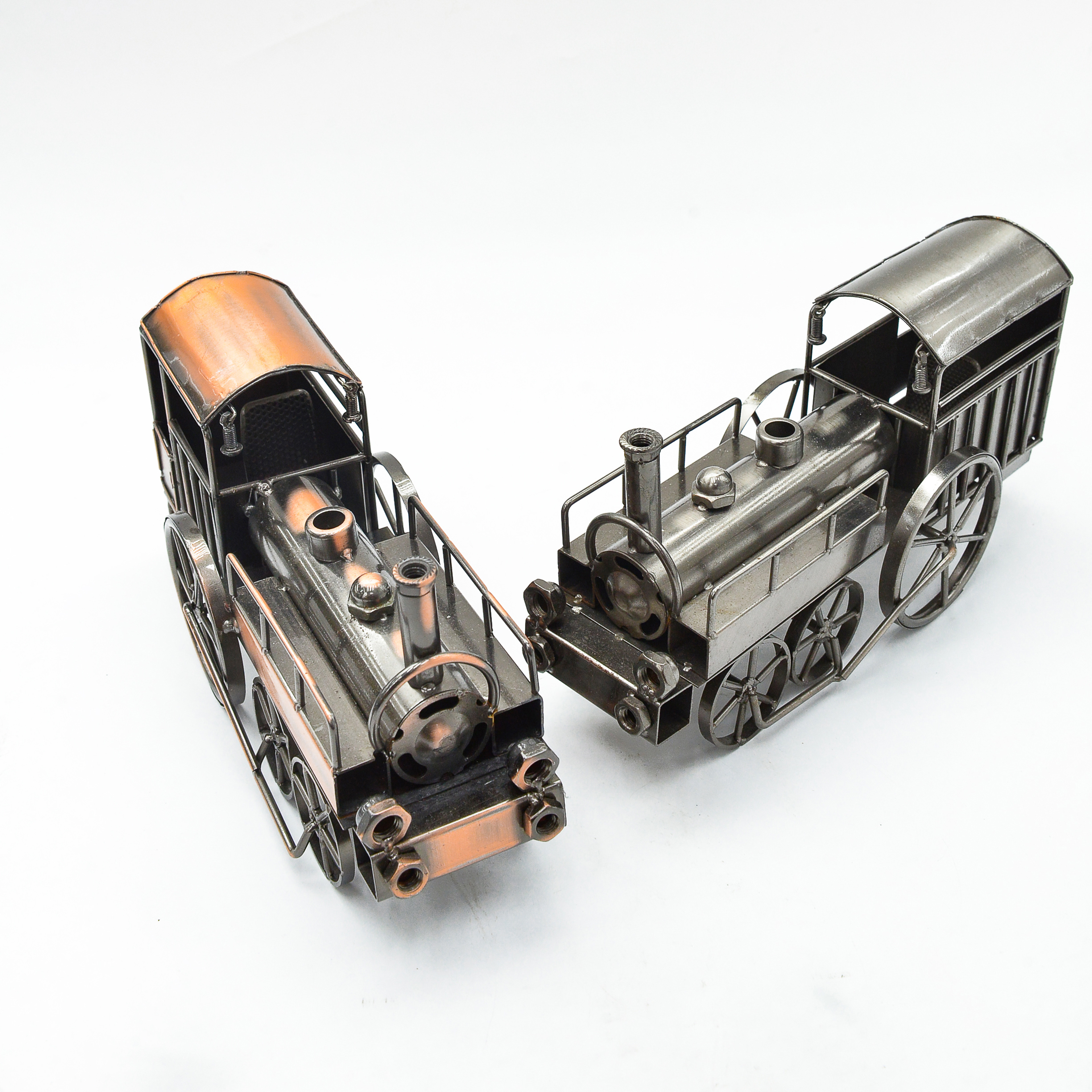 Vintage Iron Ornament Car Ornament Locomotive details Picture