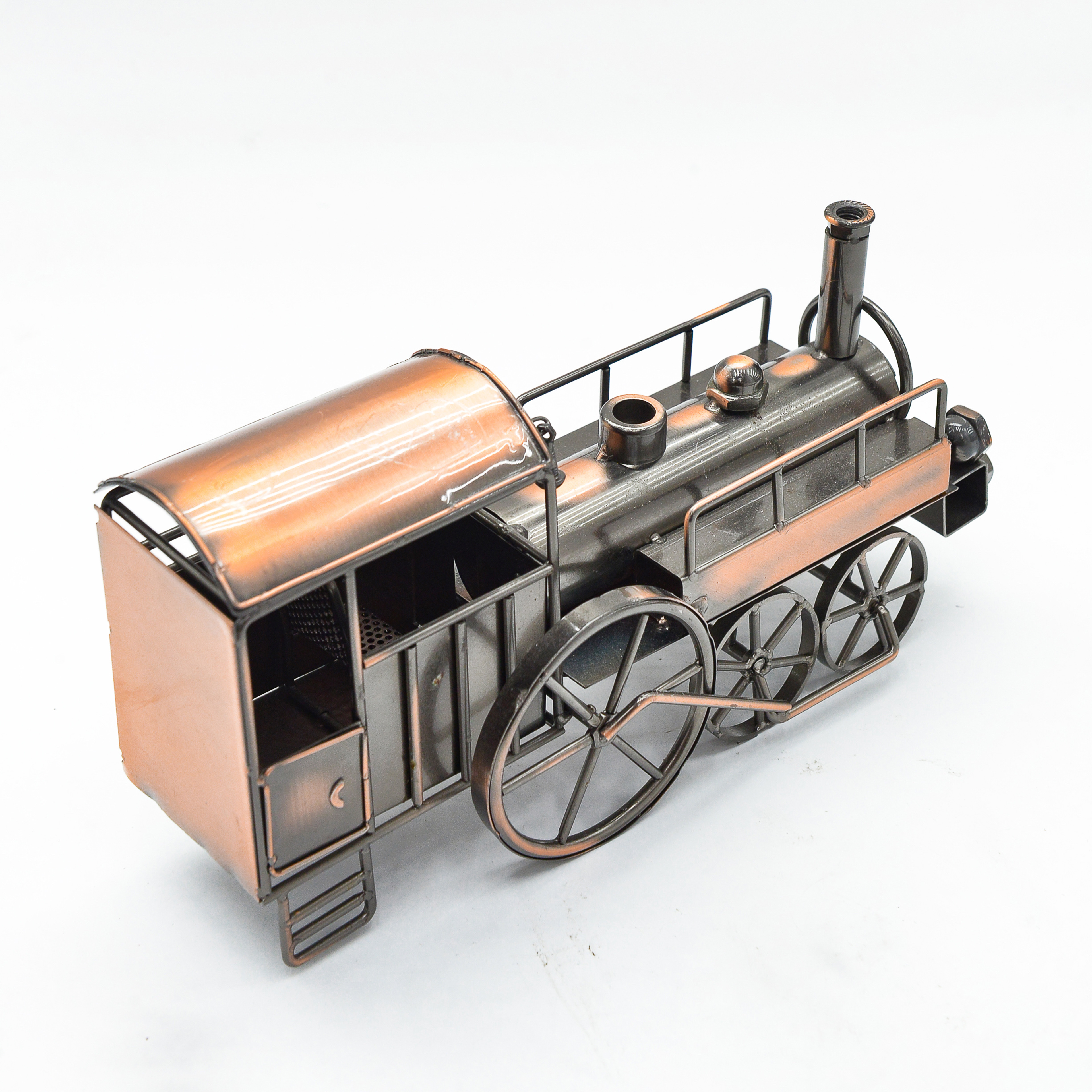 Vintage Iron Ornament Car Ornament Locomotive Specification drawing