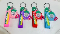 Light up cartoon keychain Camera Aircraft with Light Keychain pendant accessories Decorative pendant Flash keychain cartoon forehead