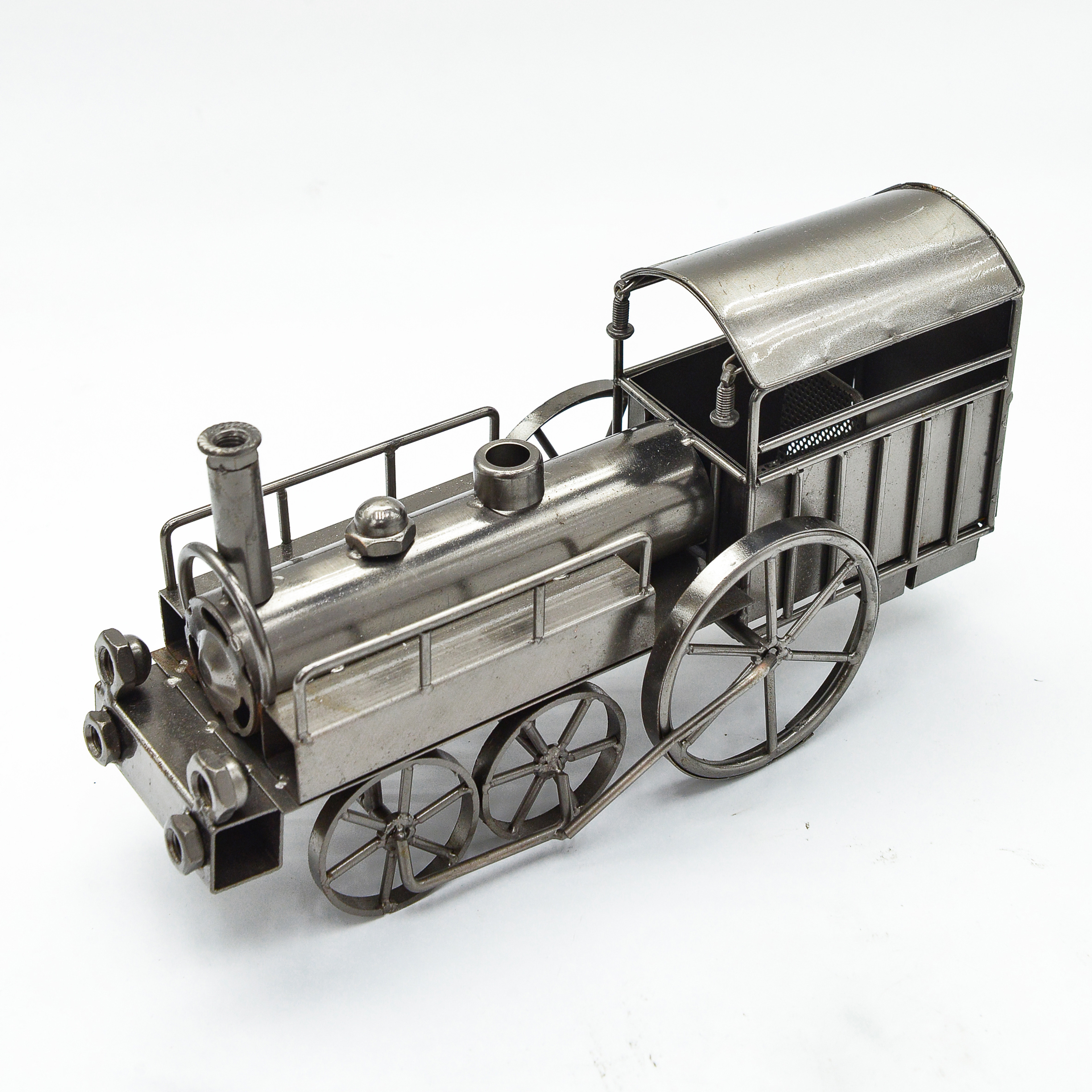 Vintage iron ornament car ornament locomotive