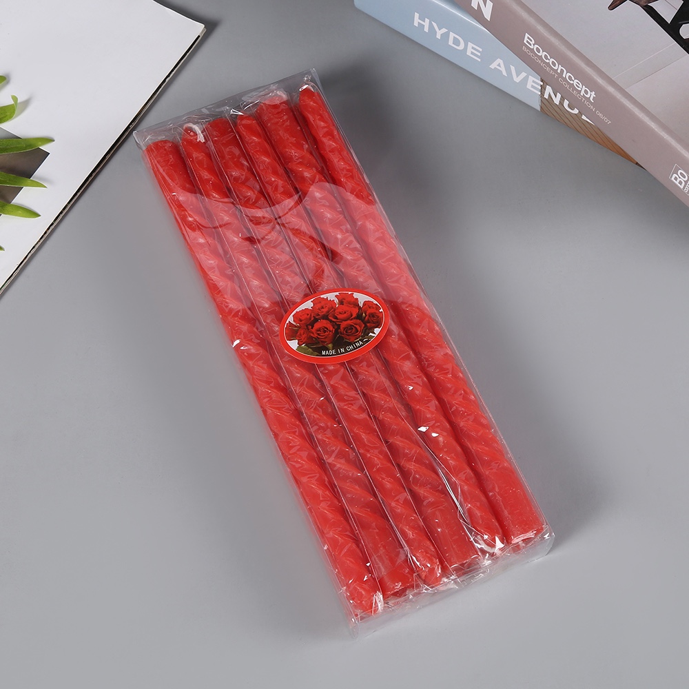 Three professional sizes of threaded candles are available, and the colors can be freely combined Application Scenario