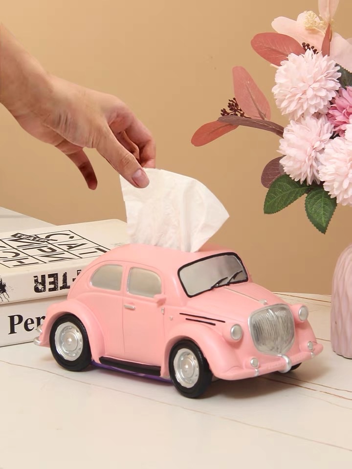 树脂摆件/餐巾纸收纳/汽车纸巾盒细节图