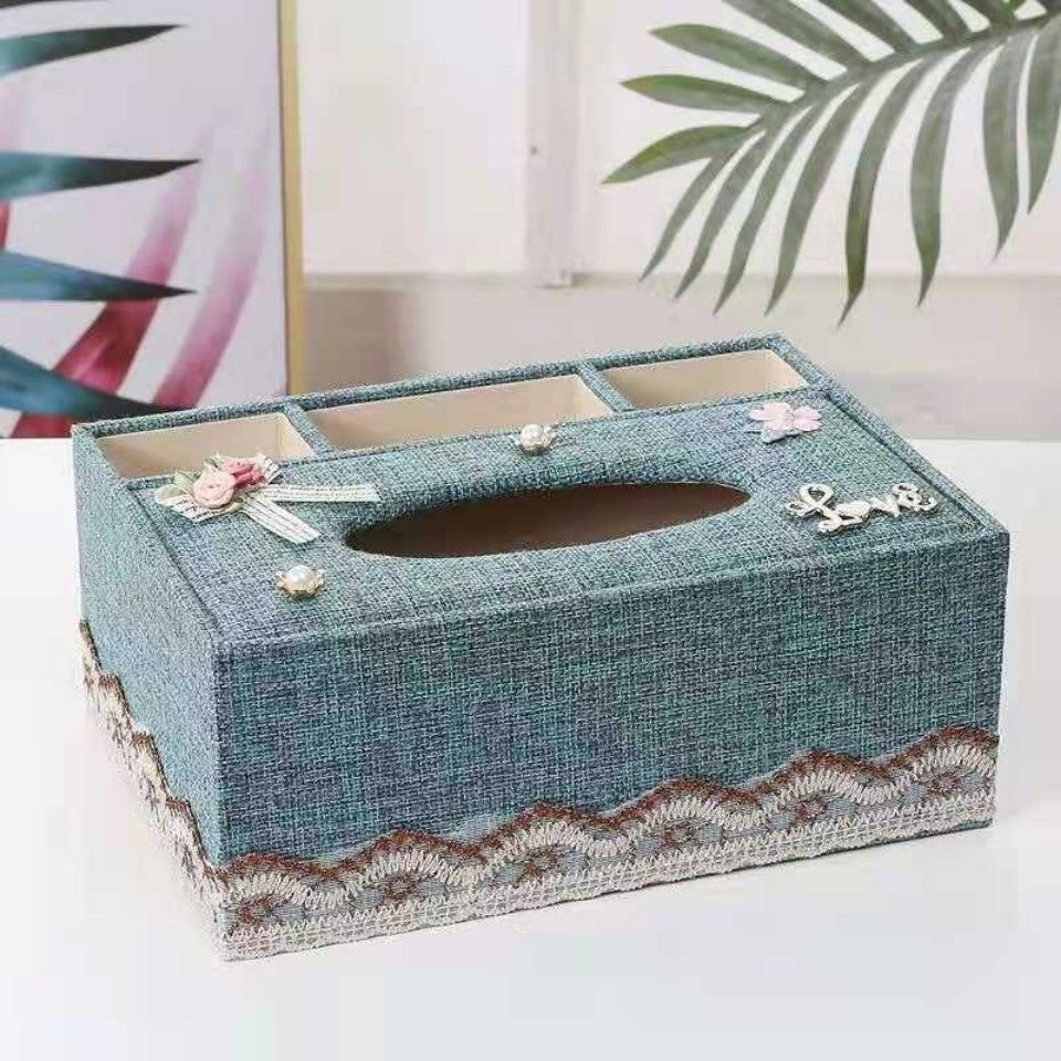 Hot-selling tissue box, multi-functional storage box, desktop tissue box, coffee table storage, remote control basket, tissue box