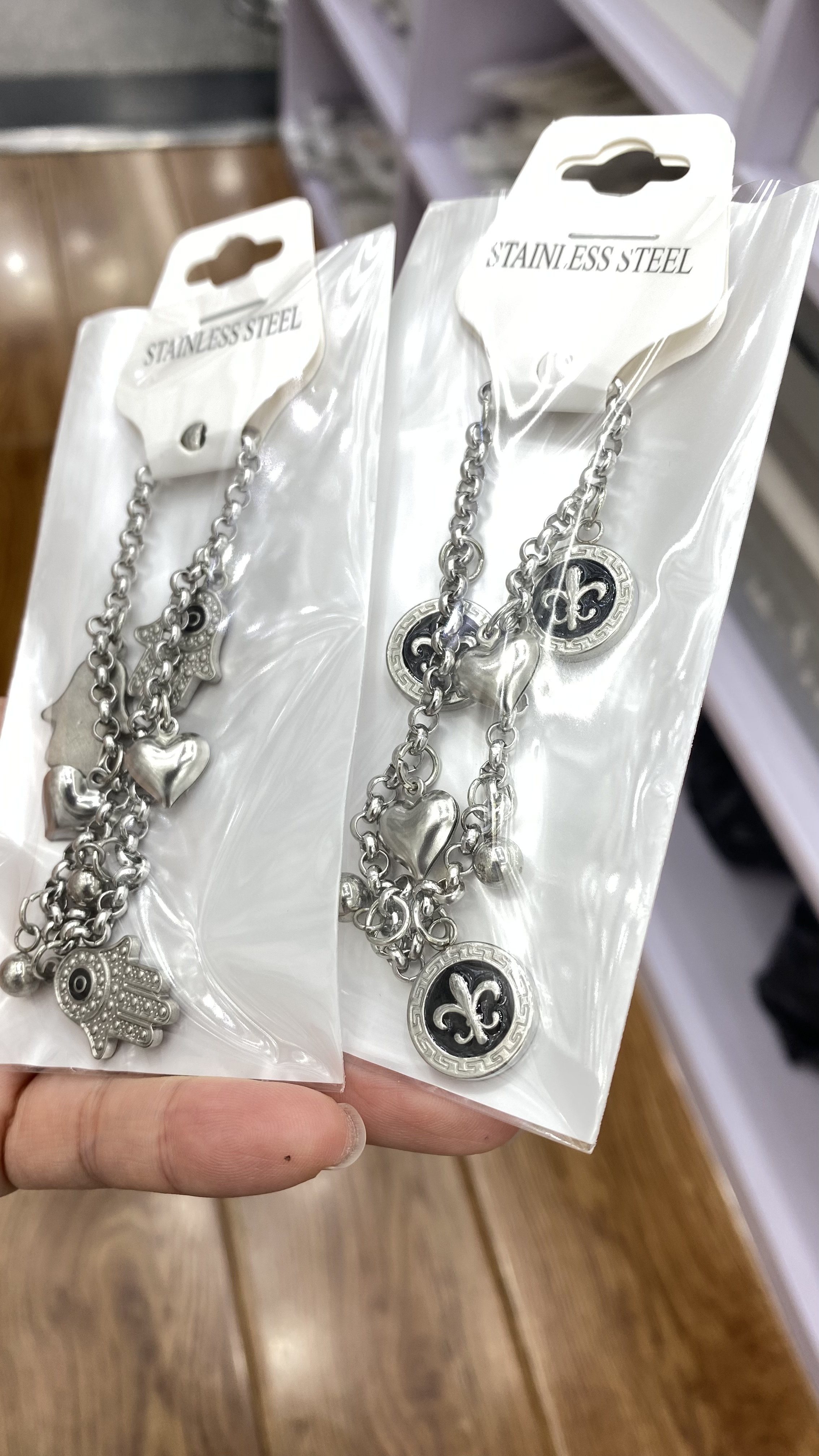 手链/不锈钢手链/滴油手链细节图