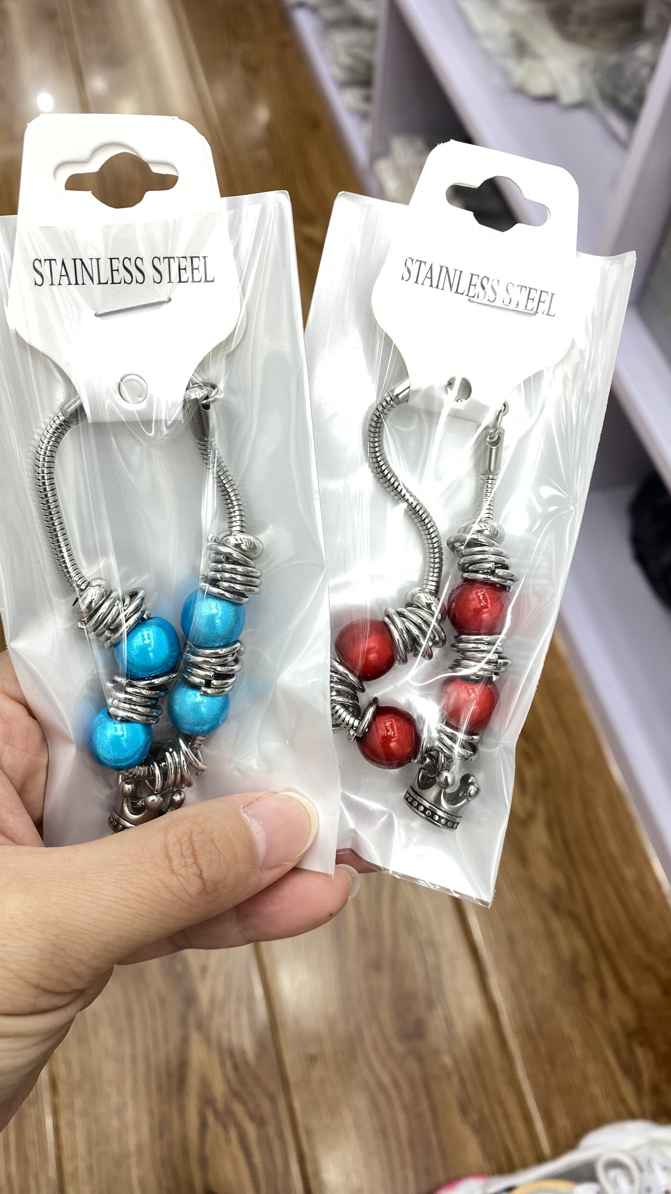 不锈钢手链/手链/珠子手链细节图