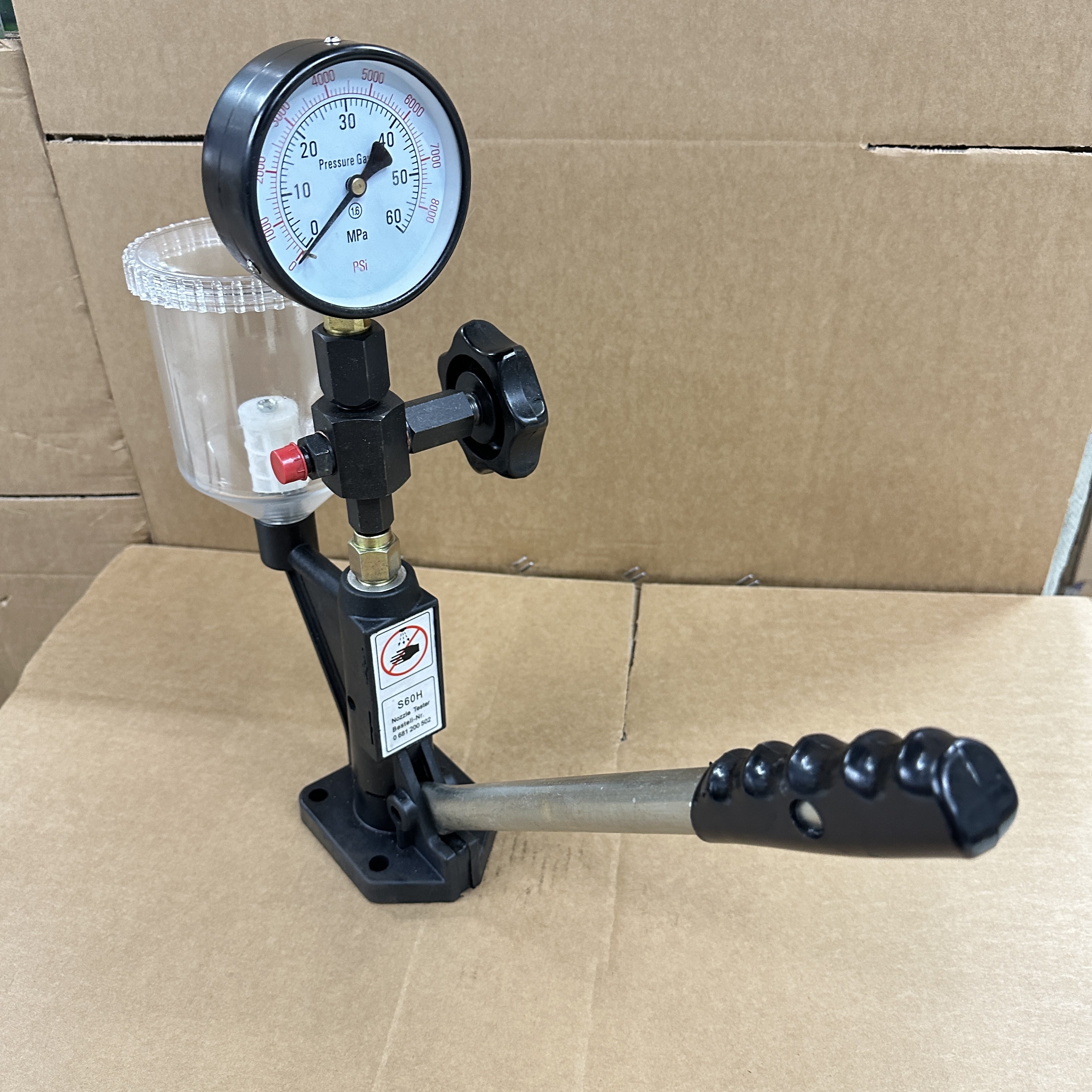 Automotive tool fuel pump and nozzle test bench, nozzle pressure detection S60H, injector calibrator, nozzle corrector S60H Application Scenario