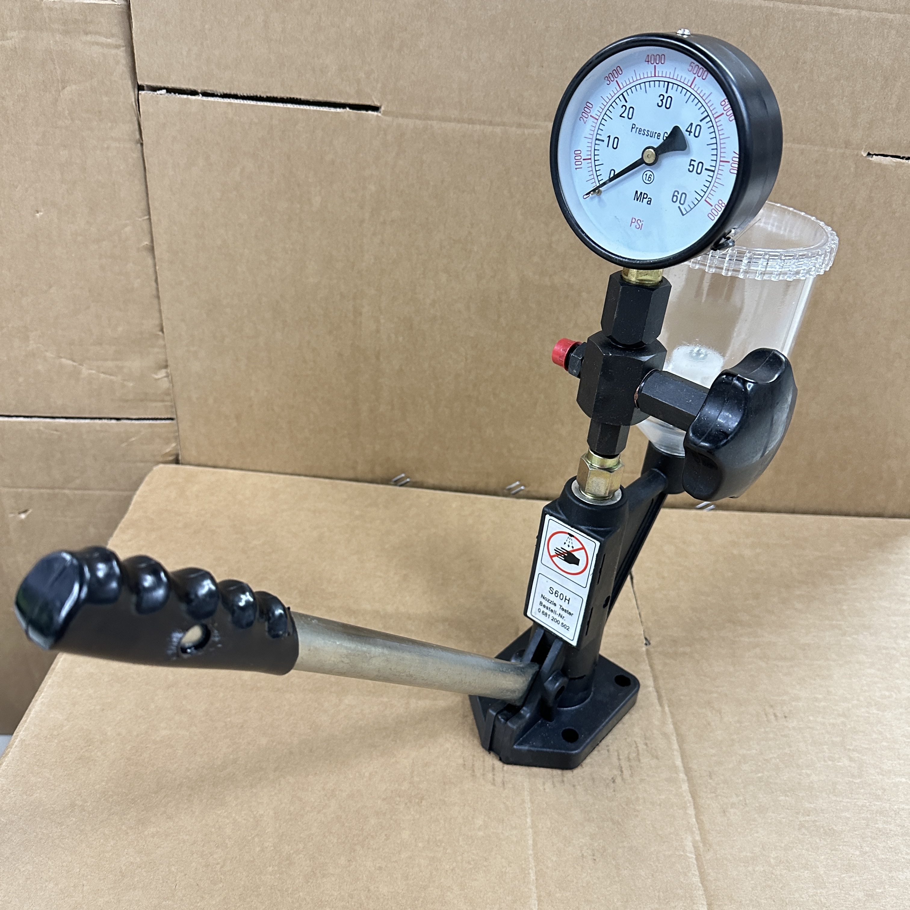Automotive tool fuel pump and nozzle test bench, nozzle pressure detection S60H, injector calibrator, nozzle corrector S60H details Picture