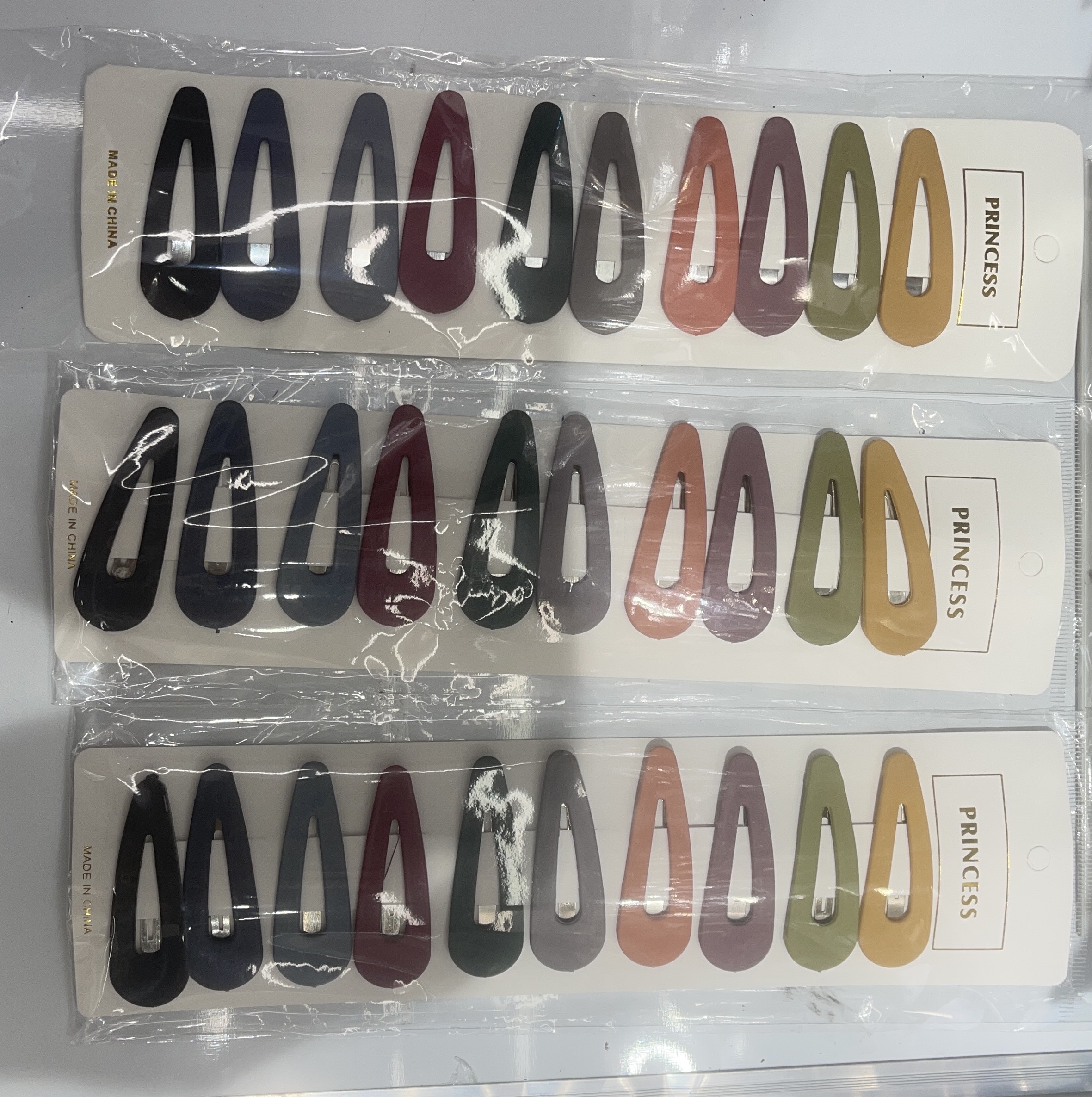 网红时尚彩色边夹一字夹韩国碎发小夹子顶夹刘海夹bb夹简约发卡