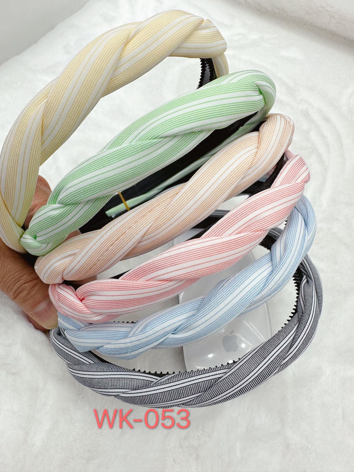 Wei Wei Jewelry Korean Version Of Small Fresh Cloth Twist Braid Head Hoop Item Picture