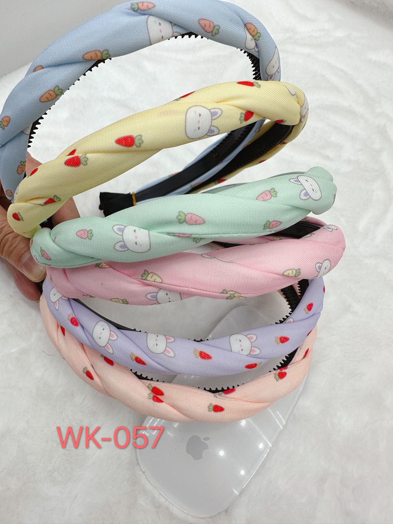 Wei Wei Jewelry Korean Version Of Small Fresh Cloth Twist Braid Head Hoop details Picture