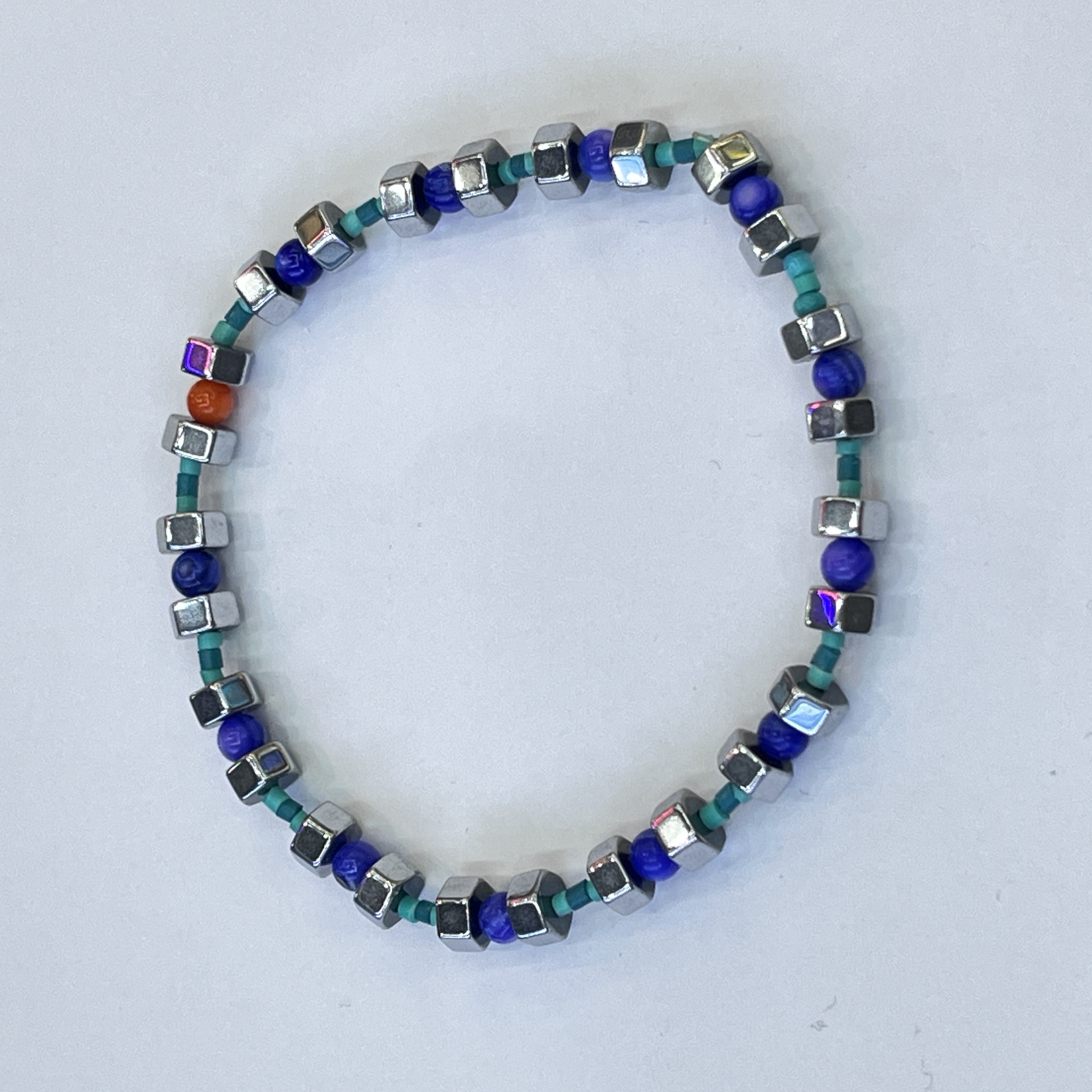 DIY personalized and creative Bohemian-style colored rice bead bracelet, a best-selling and popular jewelry item Item Picture