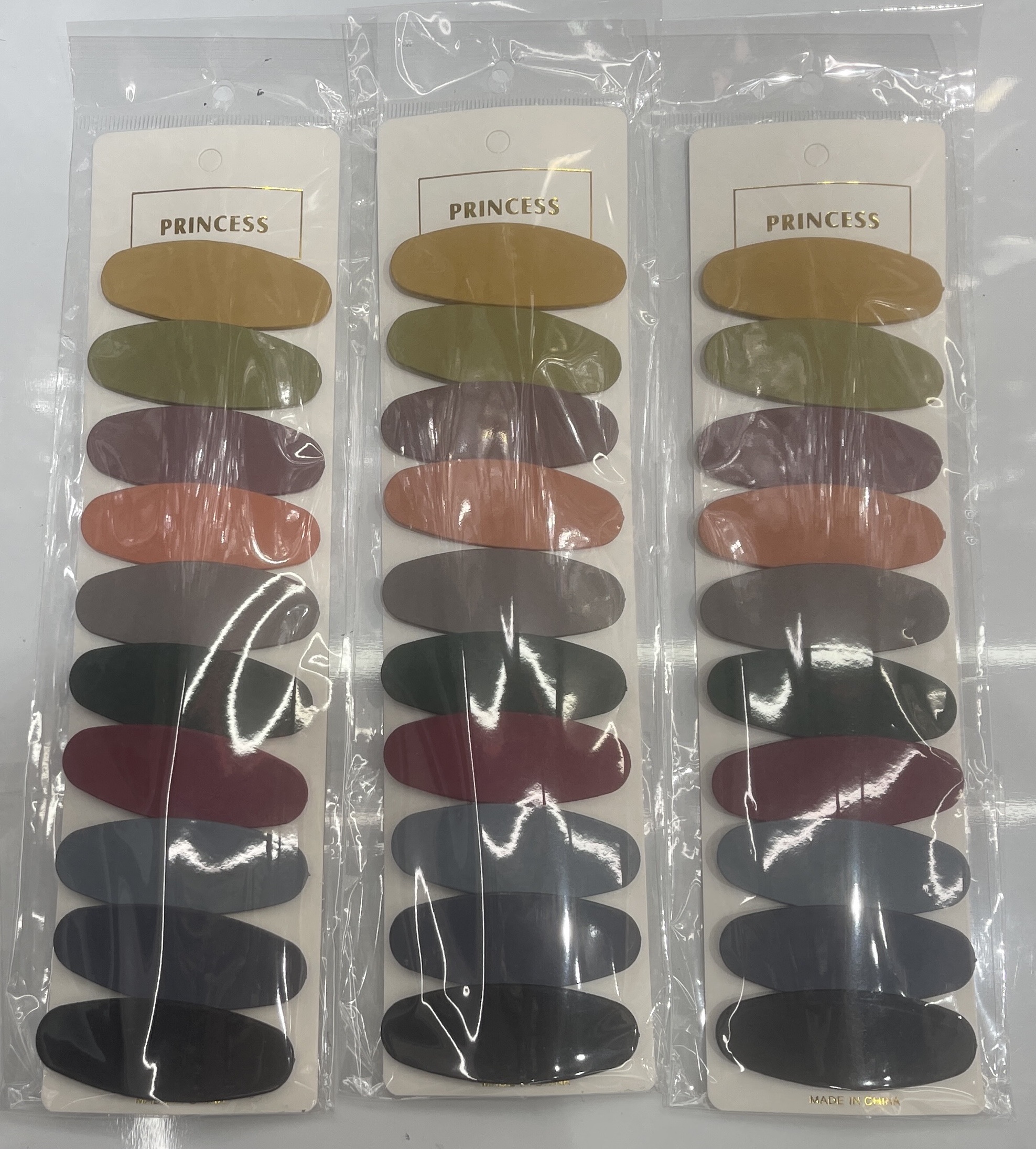 发饰/发夹/边夹白底实物图