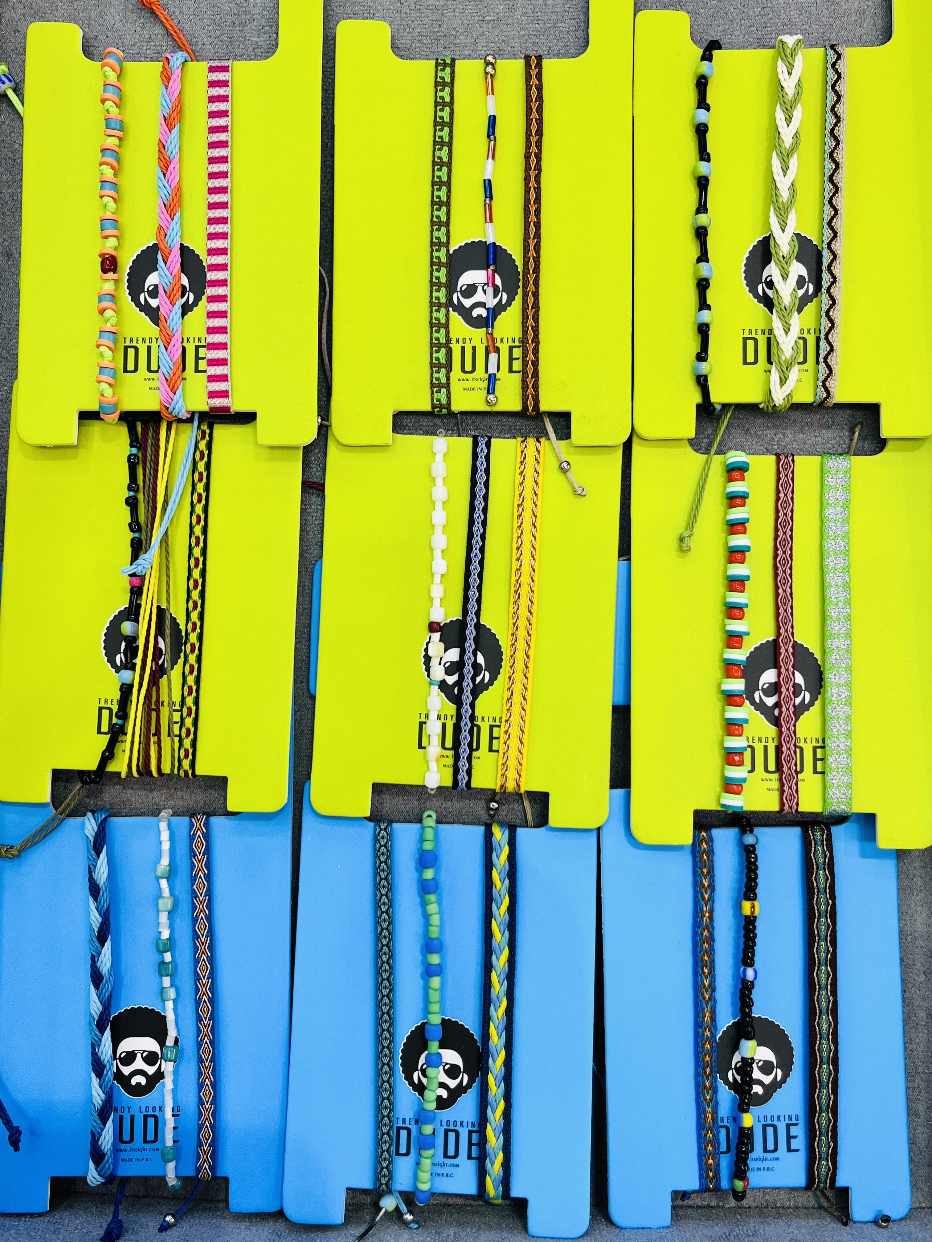 Bohemian style, Colombian and Nepalese ethnic style, pure hand-woven bracelet combination, ins style