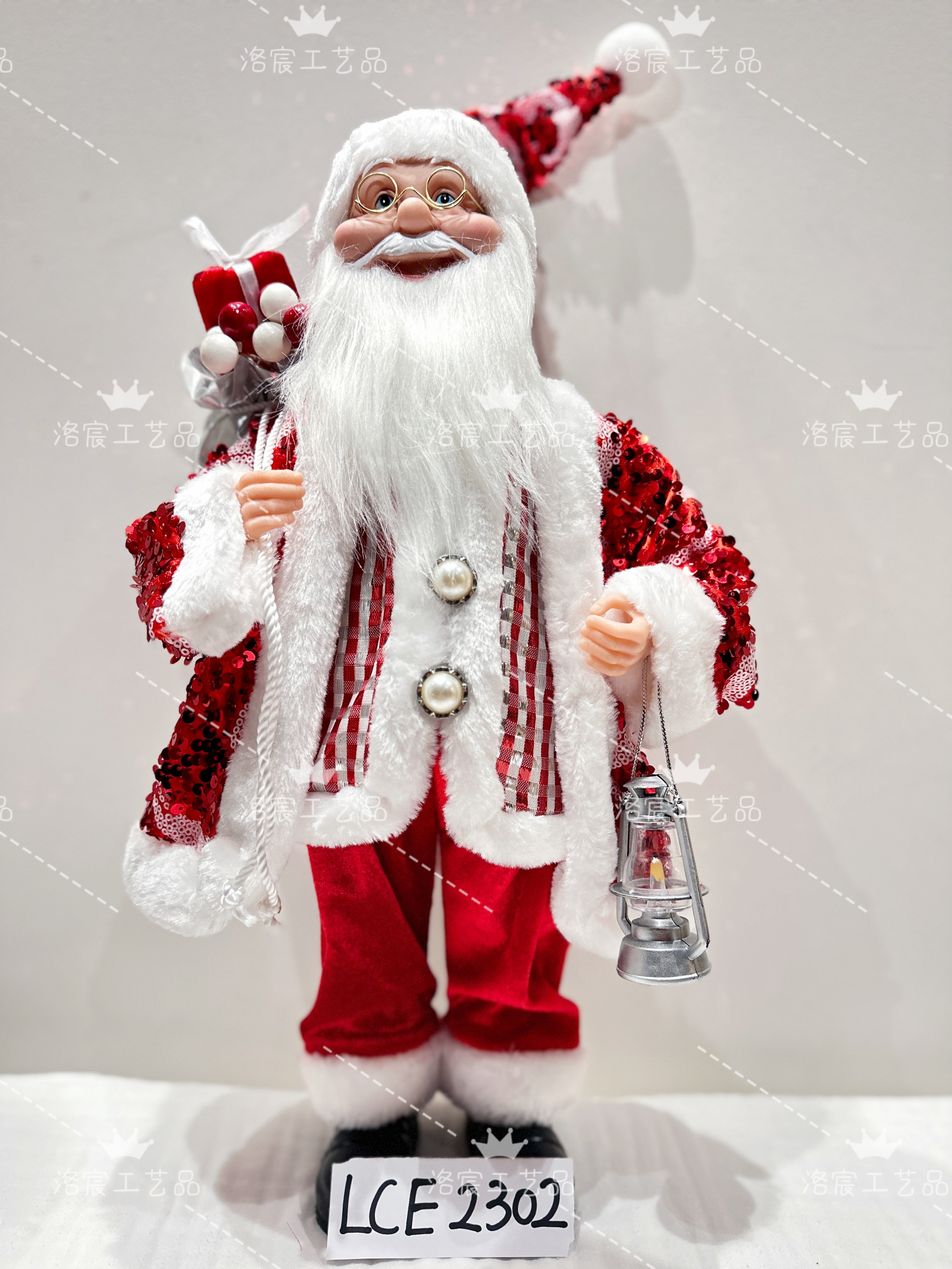 45Cm Electric Santa Claus