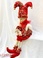 LC工艺品圣诞系列45cm坐姿机械音乐小丑圣诞图