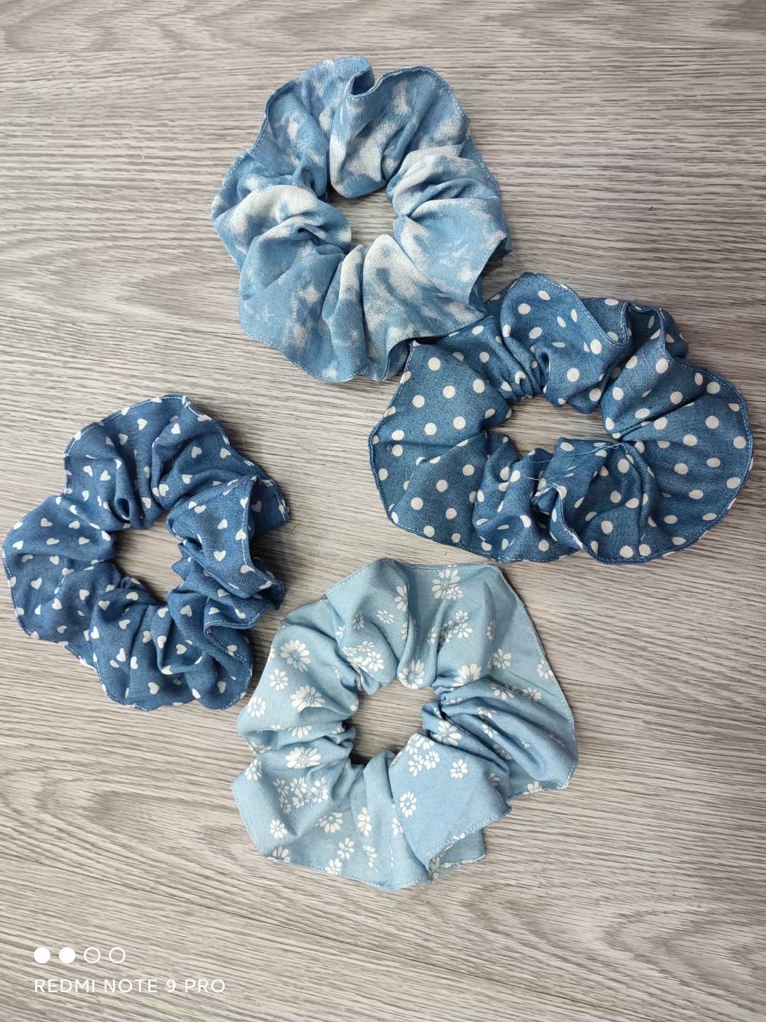 大肠圈/牛仔布/时尚流行产品图