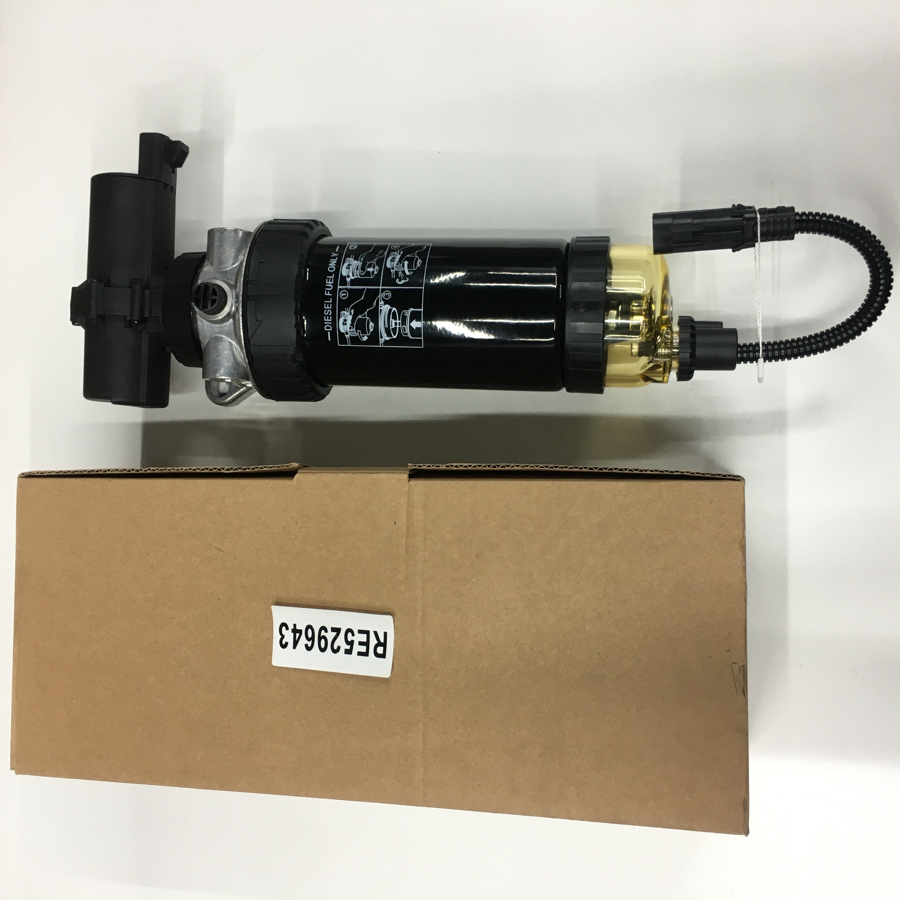 Auto parts for Qianglu Construction machinery engine diesel electronic filter electronic fuel pump RE529643