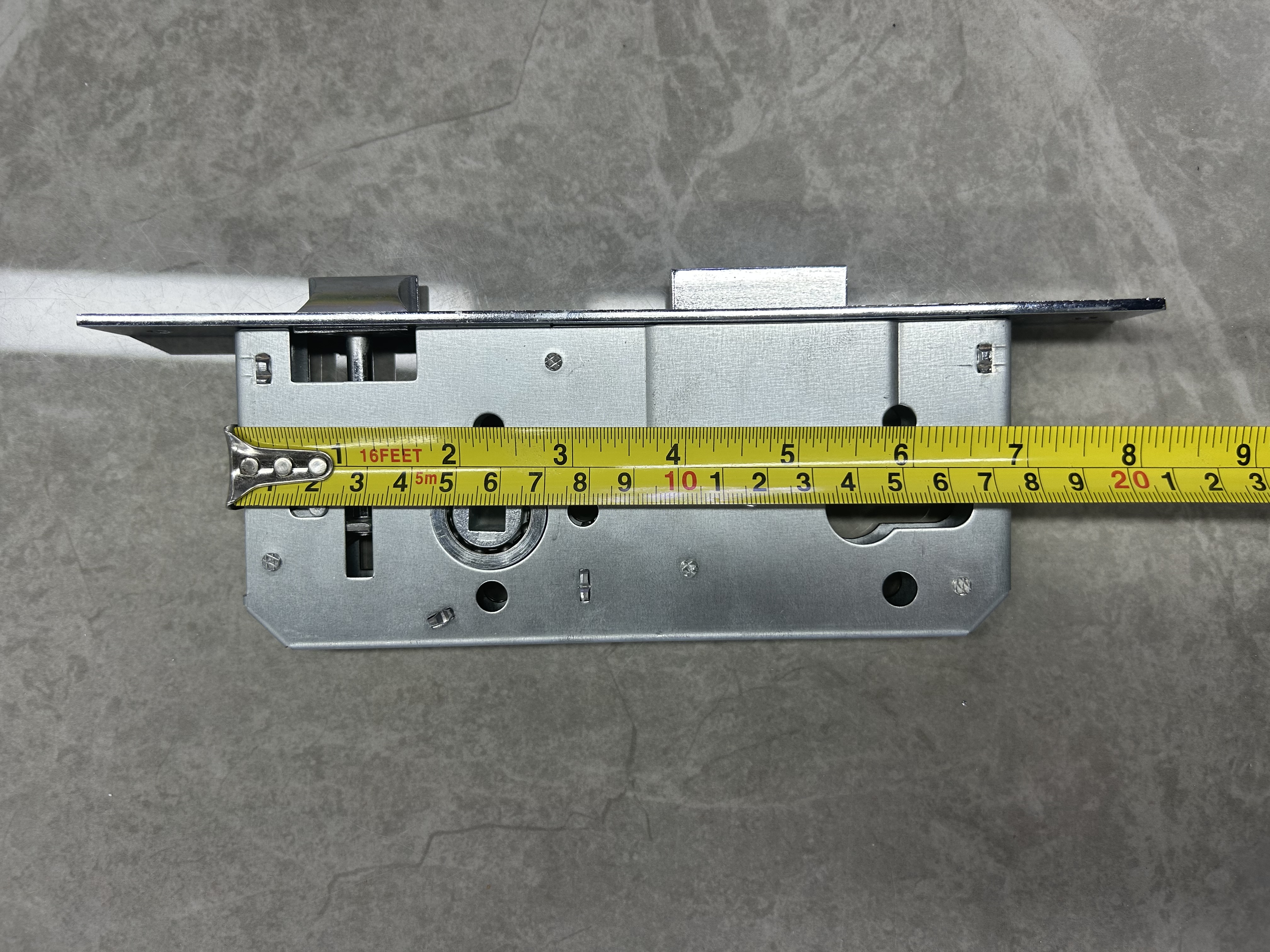 Wooden Door Lock Body Specification drawing