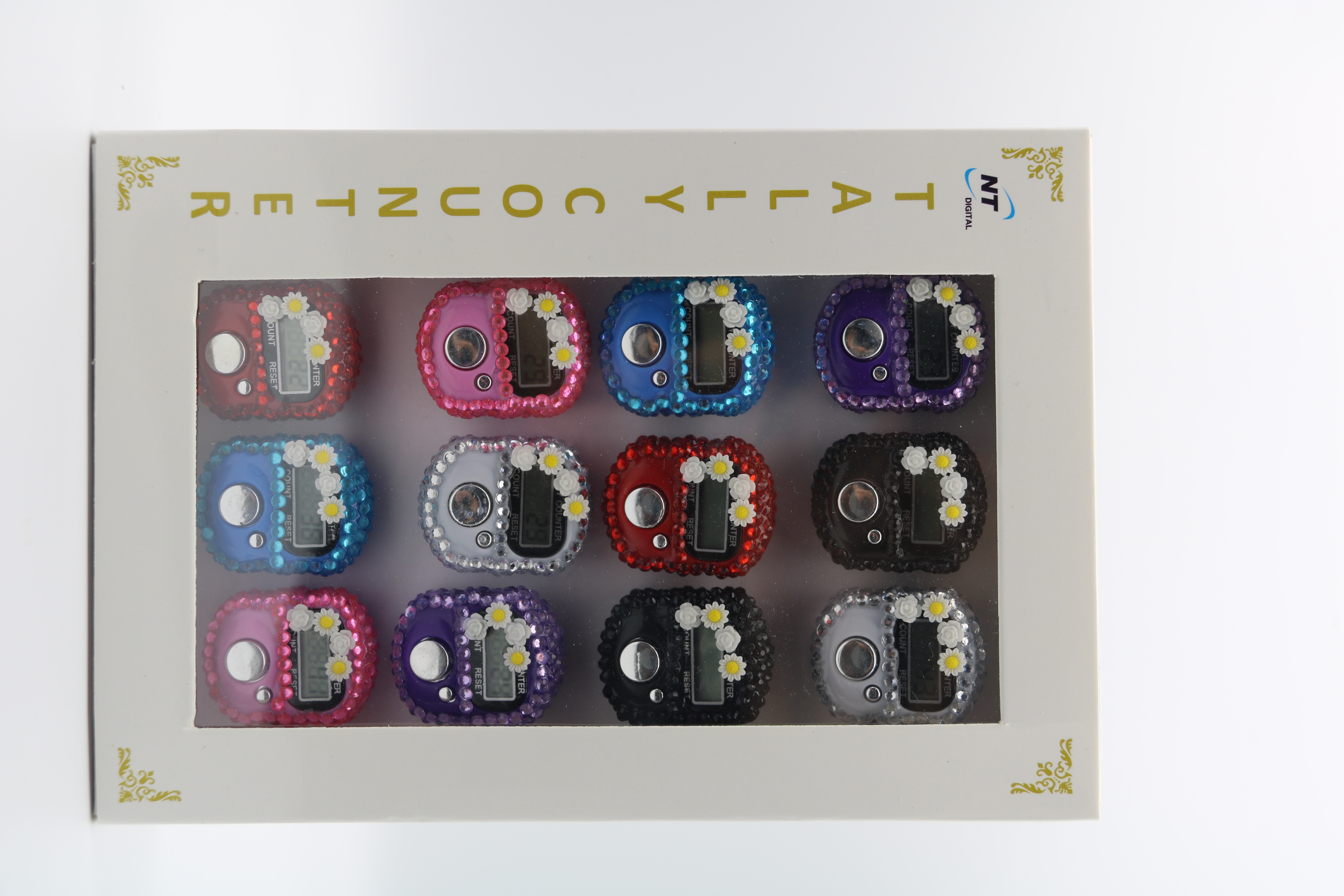 High-end gift box point drill counter can be customized mini ring stick drill counter, point drill small finger electronic counters thumbnail