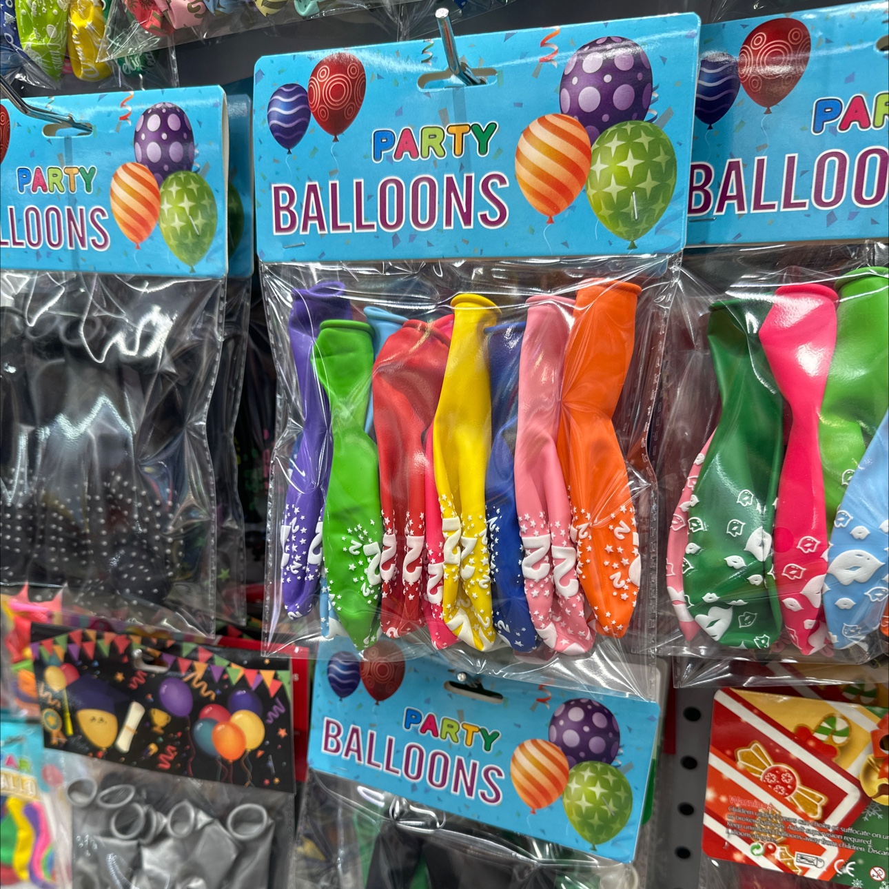 10PCS印花气球图