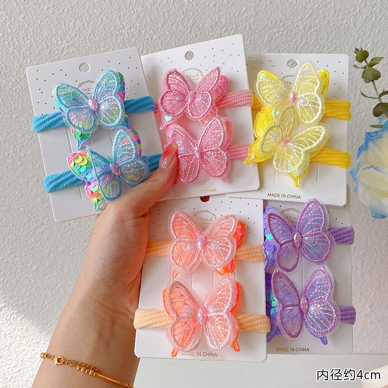 Korean-style fashionable and trendy children's hairpins and rubber bands, online bestsellers, customizable and freely combinable details Picture