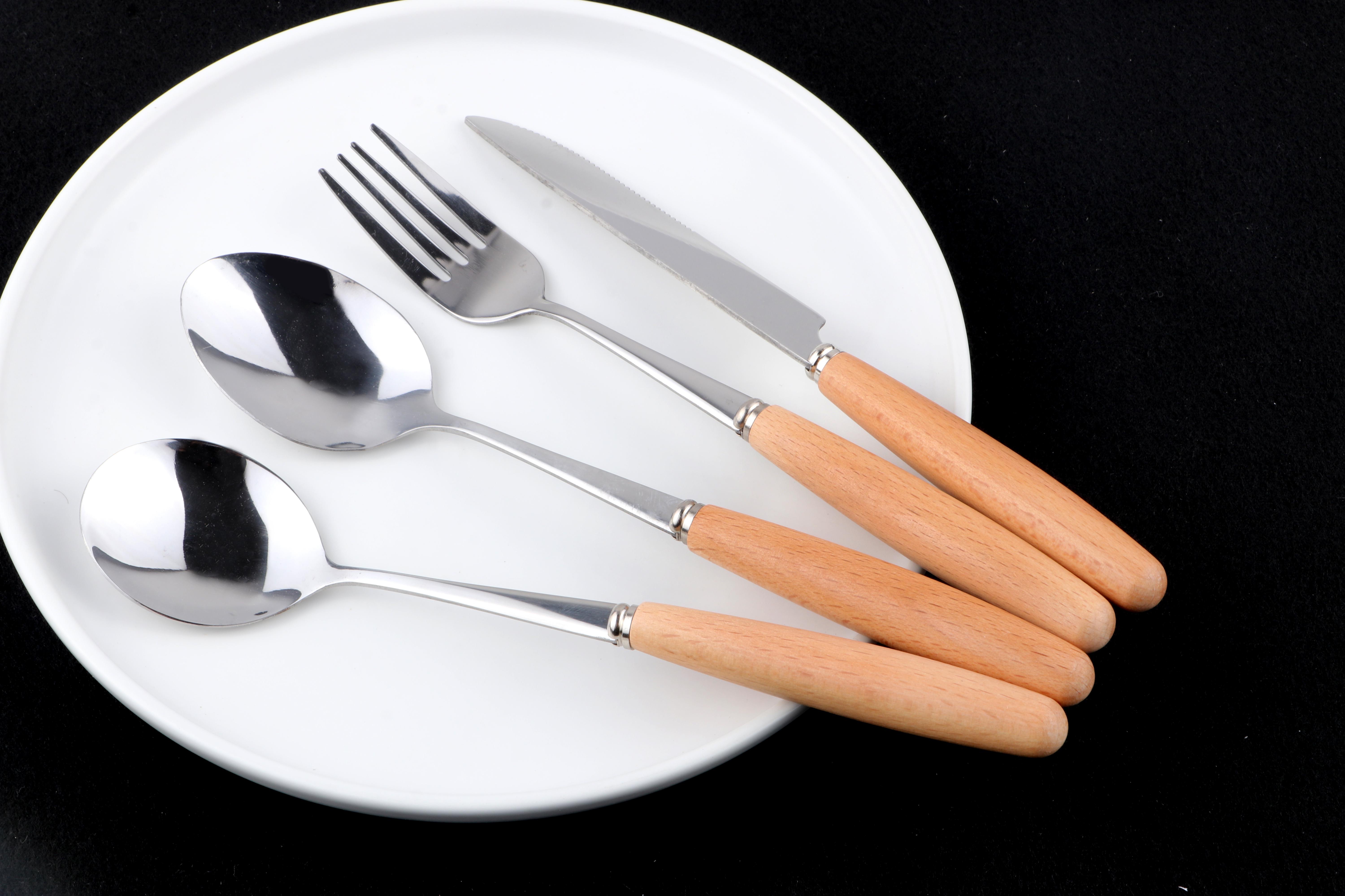 Lowest In The Whole Network! Kitchen Essential Tableware Set, High-Quality Knife, Fork And Spoon One, Save Worry And Effort, Do Not Buy You Will Regret! Flash Sale! Specification drawing