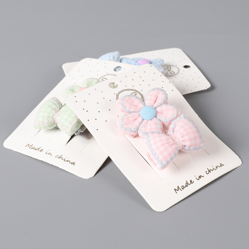 Korean-style fashionable and trendy children's hairpins and rubber bands, online bestsellers, customizable and freely combinable Application Scenario