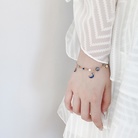 星星月亮珍珠手链女ins小众设计原创韩版简约气质个性手环送女友