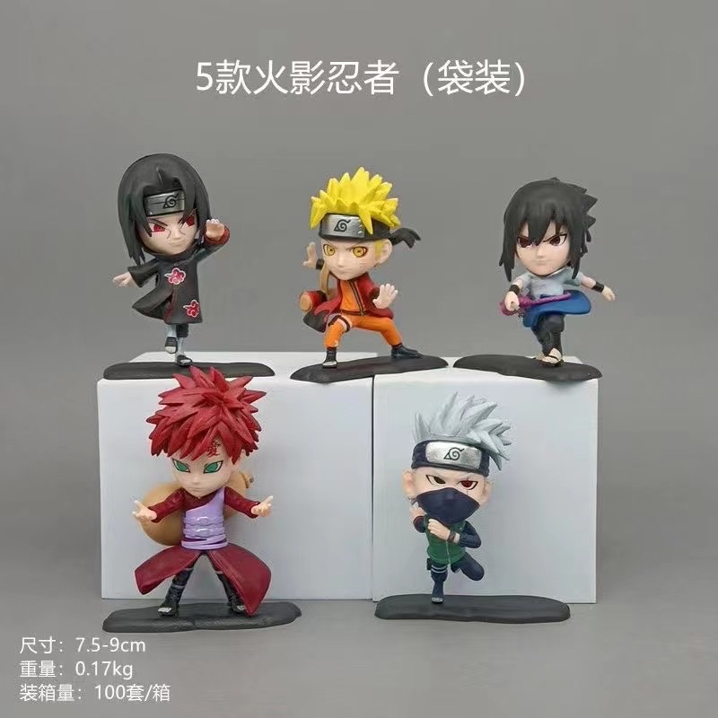 Six Naruto styles