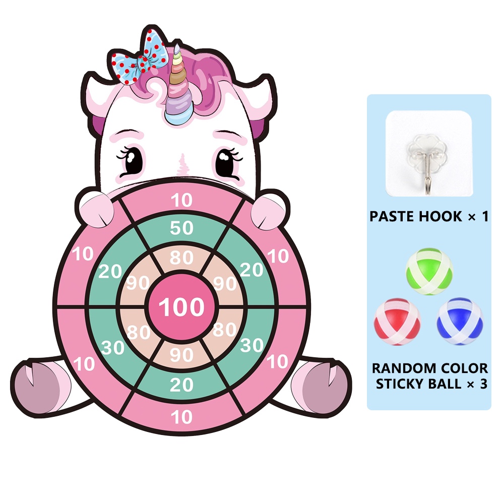 Фетровая мишень с тремя мячами Application Scenario