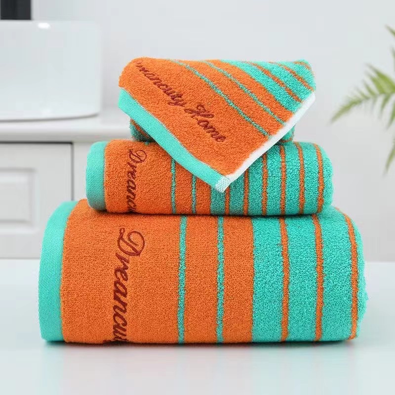 Toalla dreamhouse toalla de baño toalla cuadrada juego de tres piezas toalla de algodón premium toalla facial para parejas engrosada y suave Specification image