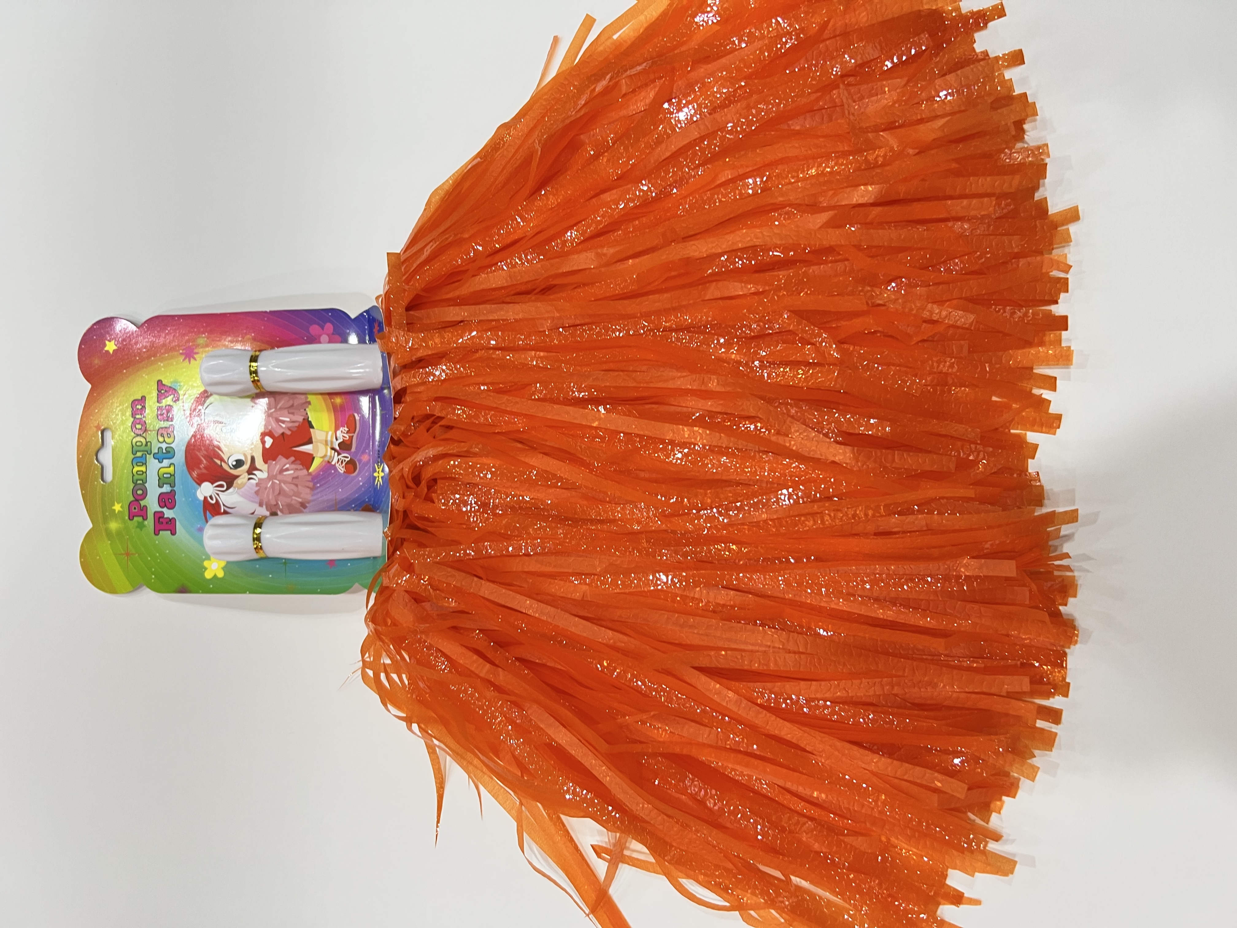 马卡龙压纹拉拉花 运动会手摇花 派对活动助威啦啦棒产品图