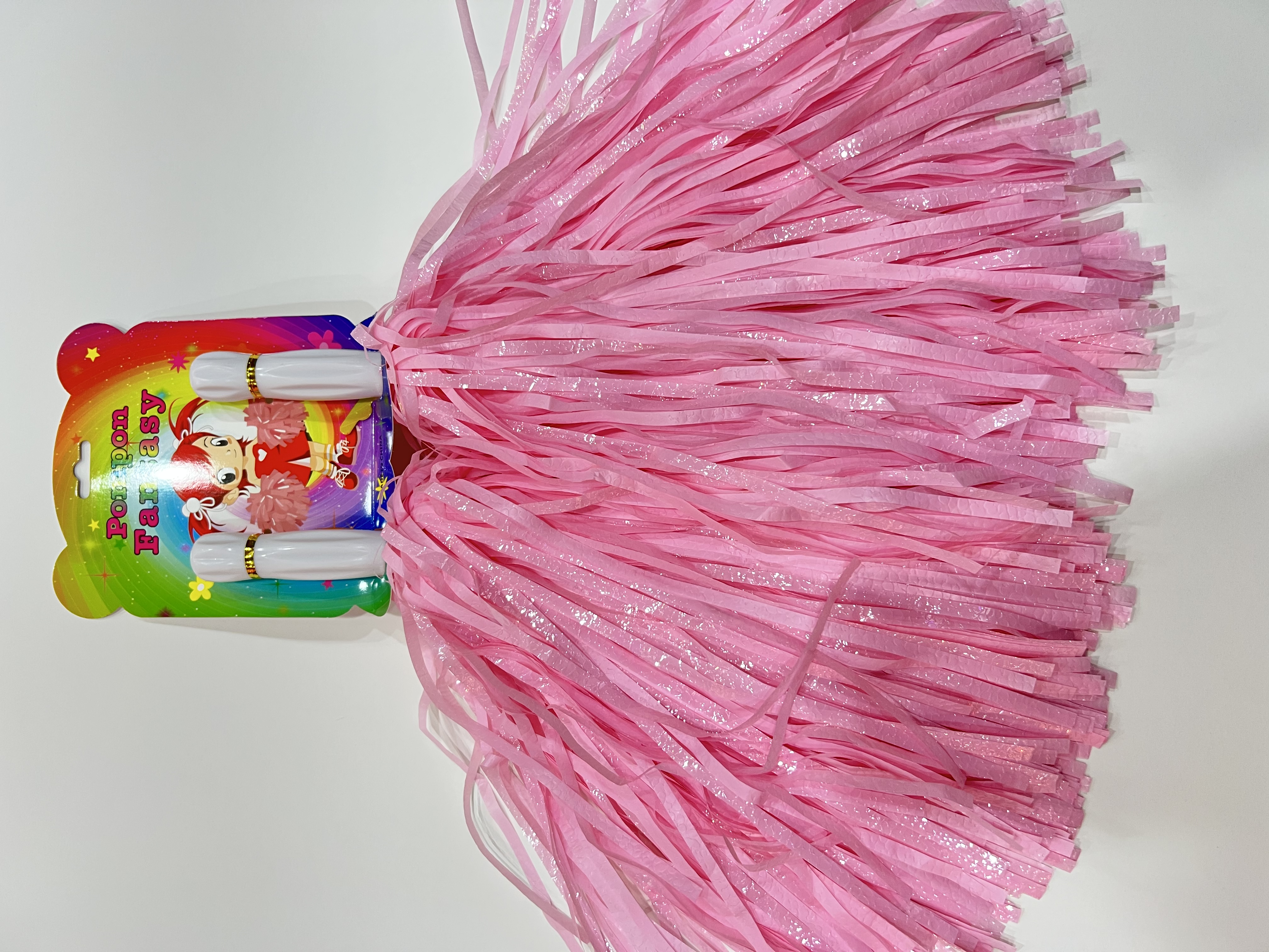 马卡龙压纹拉拉花 运动会手摇花 派对活动助威啦啦棒