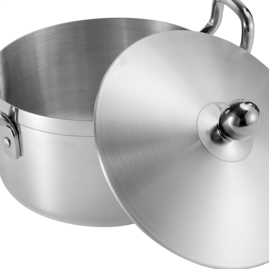 Thickened Stainless Steel Basin Round Soup Basin With Lid Food Basin Children's Meal Basin Large Soup Bowl And Basin Bucket Small Pot Application Scenario