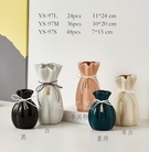 97M中温陶瓷花瓶摆件客厅插花水养水培简约现代家居装饰品花瓶