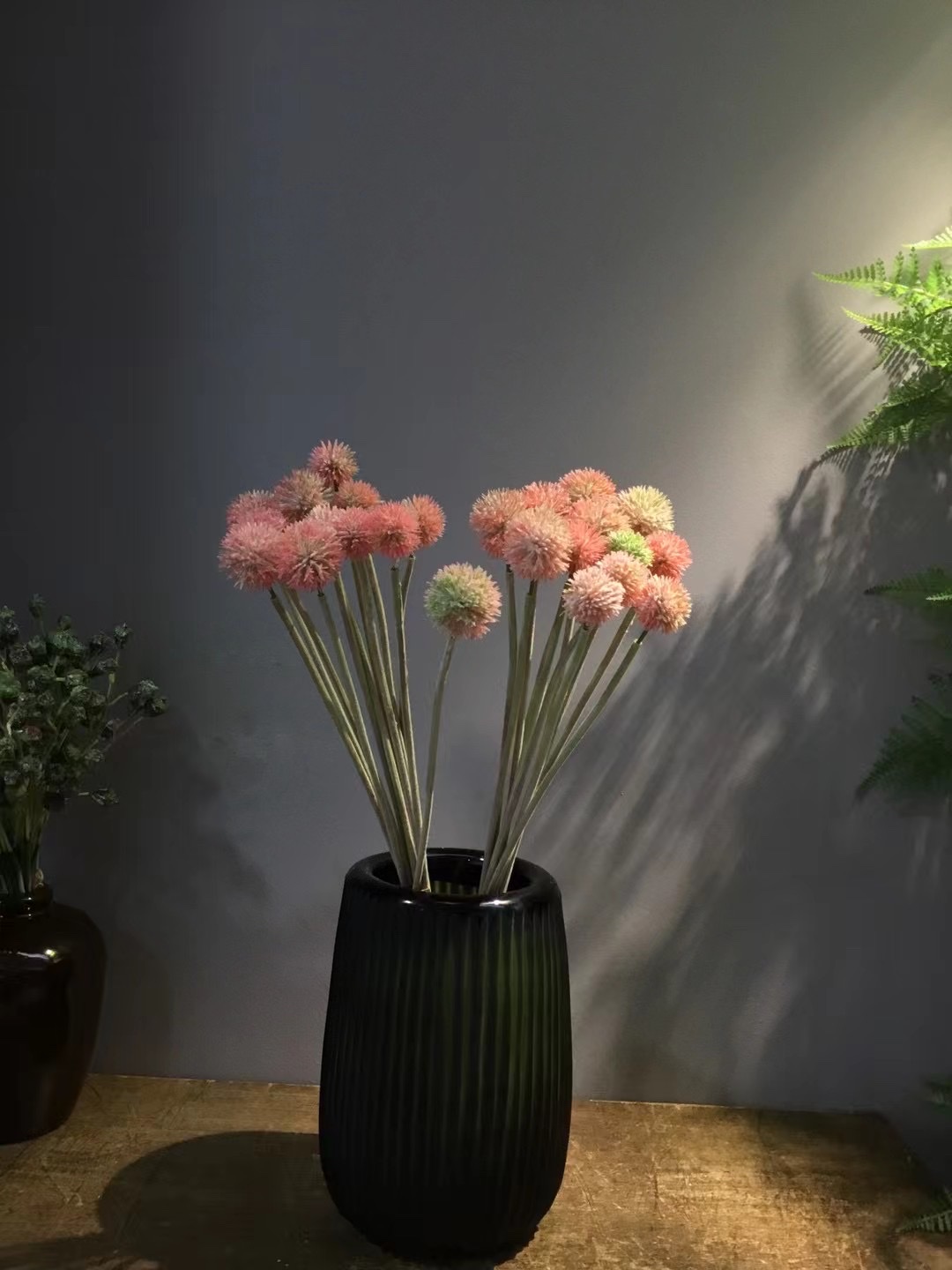 名称：手扎葱头花细节图