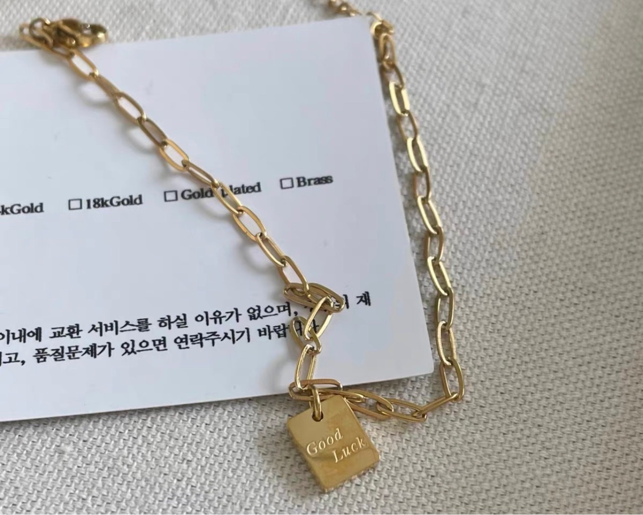 字母方牌脚链夏天露脚踝个性独特小众足链不易掉色