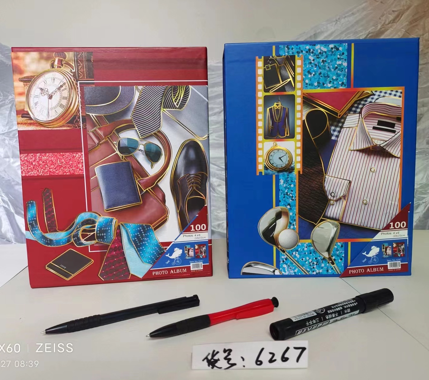New printed face 6-inch 200-sheet bagged box photo album Family photo album photo album wholesale Specification image