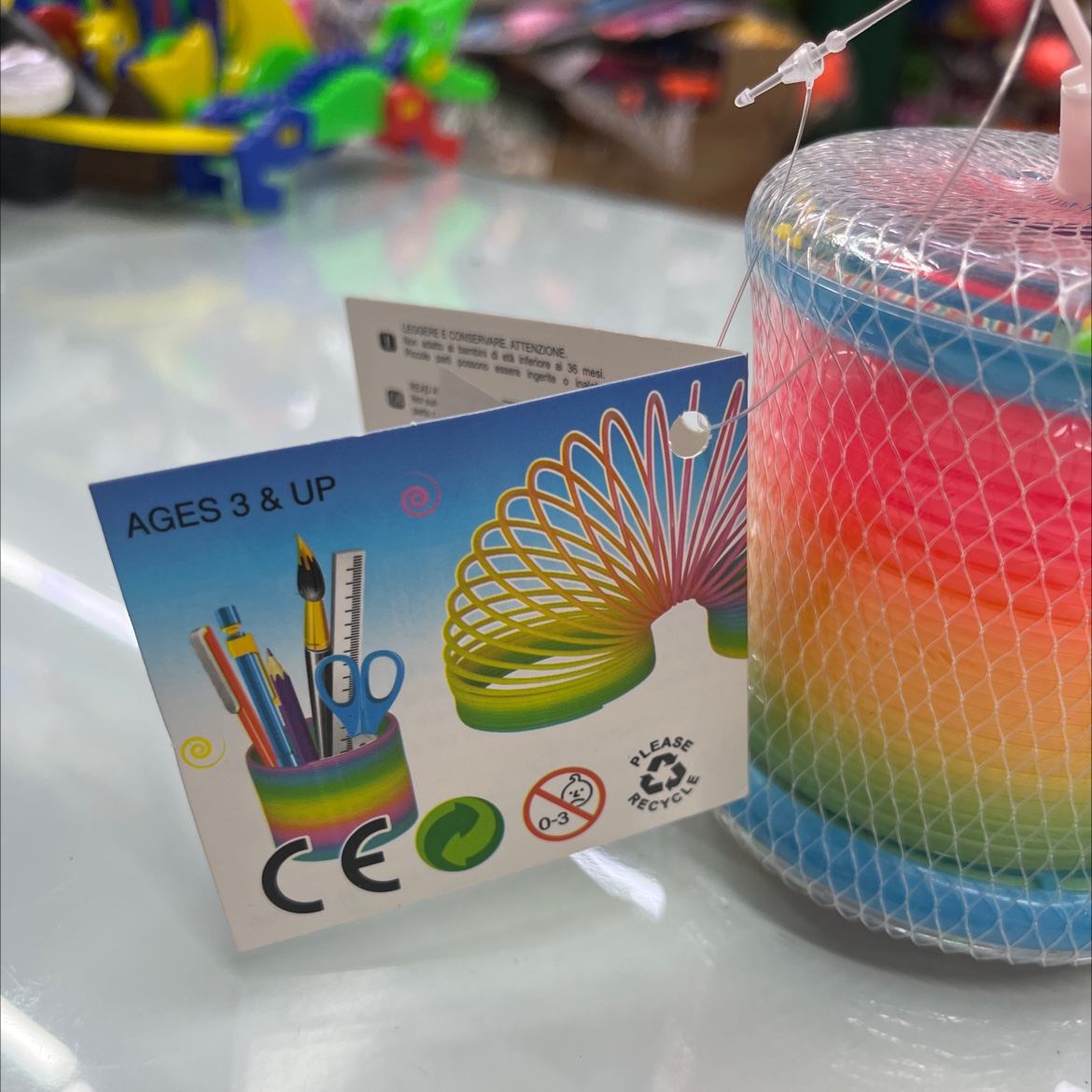 儿童玩具/塑料制品/彩虹圈产品图