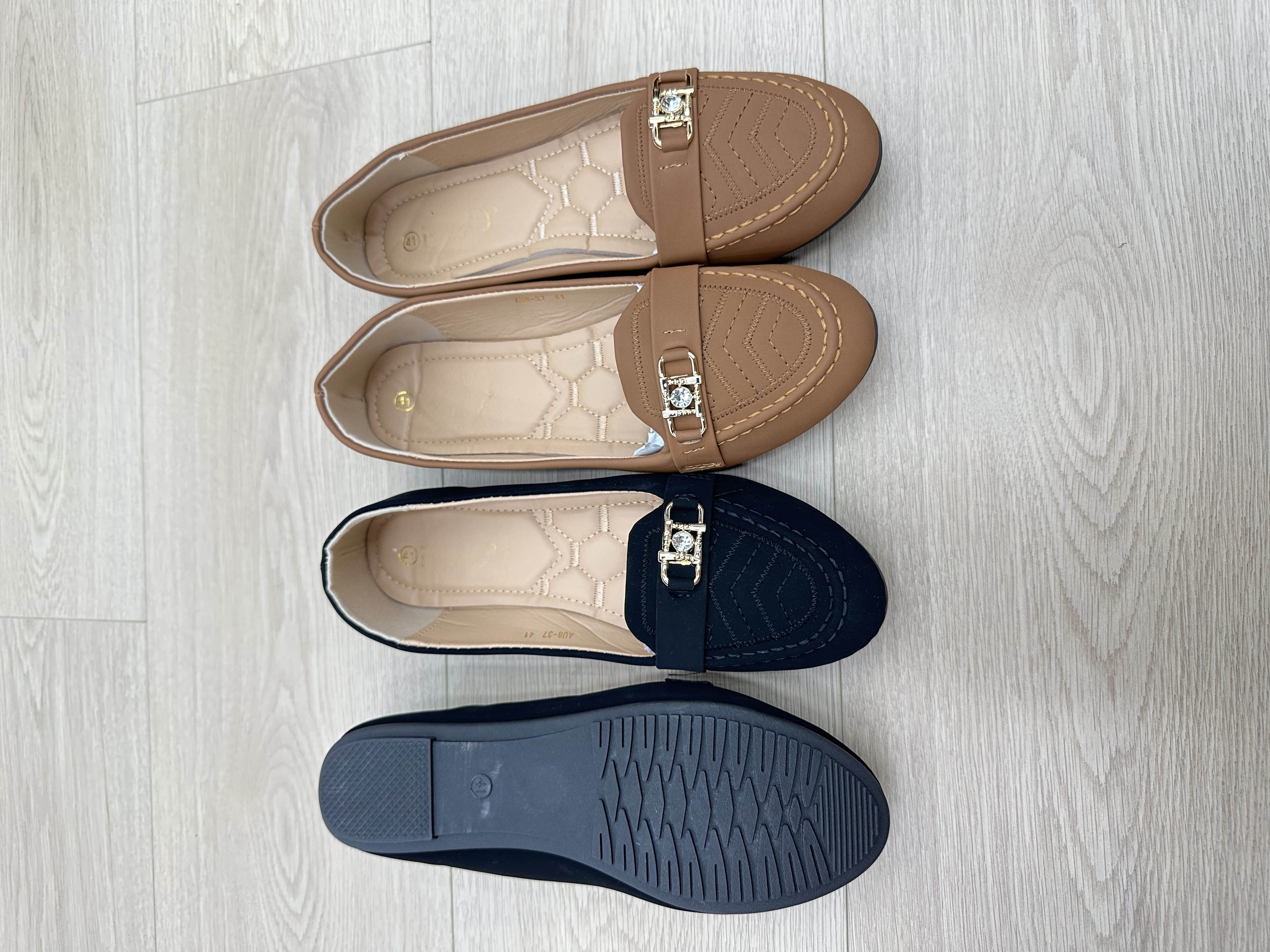 注塑单鞋/刺绣女单鞋/女士休闲单鞋产品图