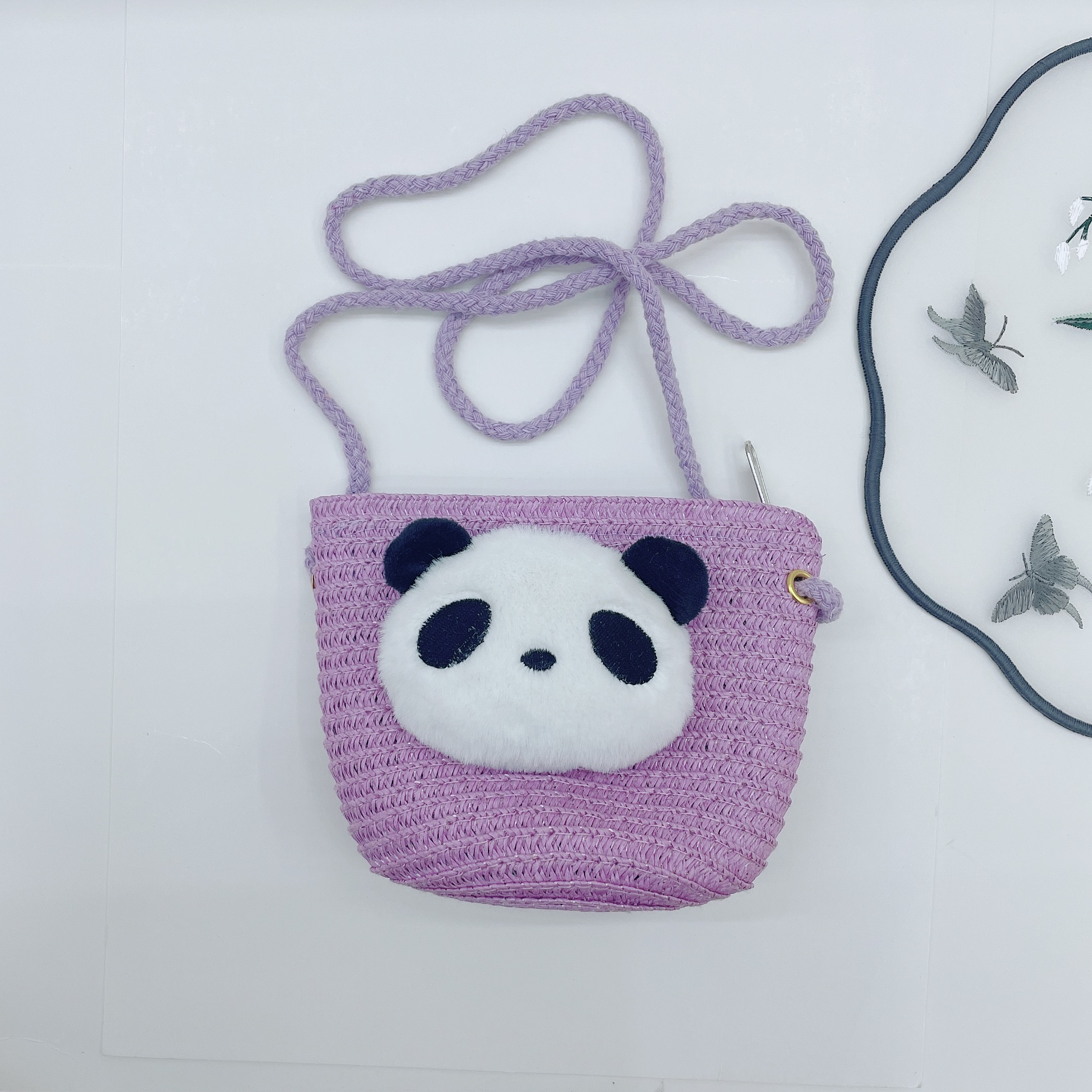 熊猫/草编包/贝壳包产品图