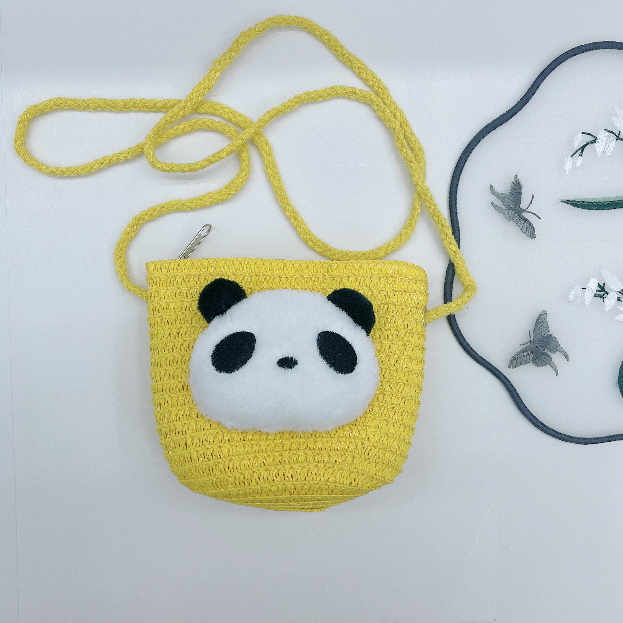 熊猫/草编包/贝壳包细节图