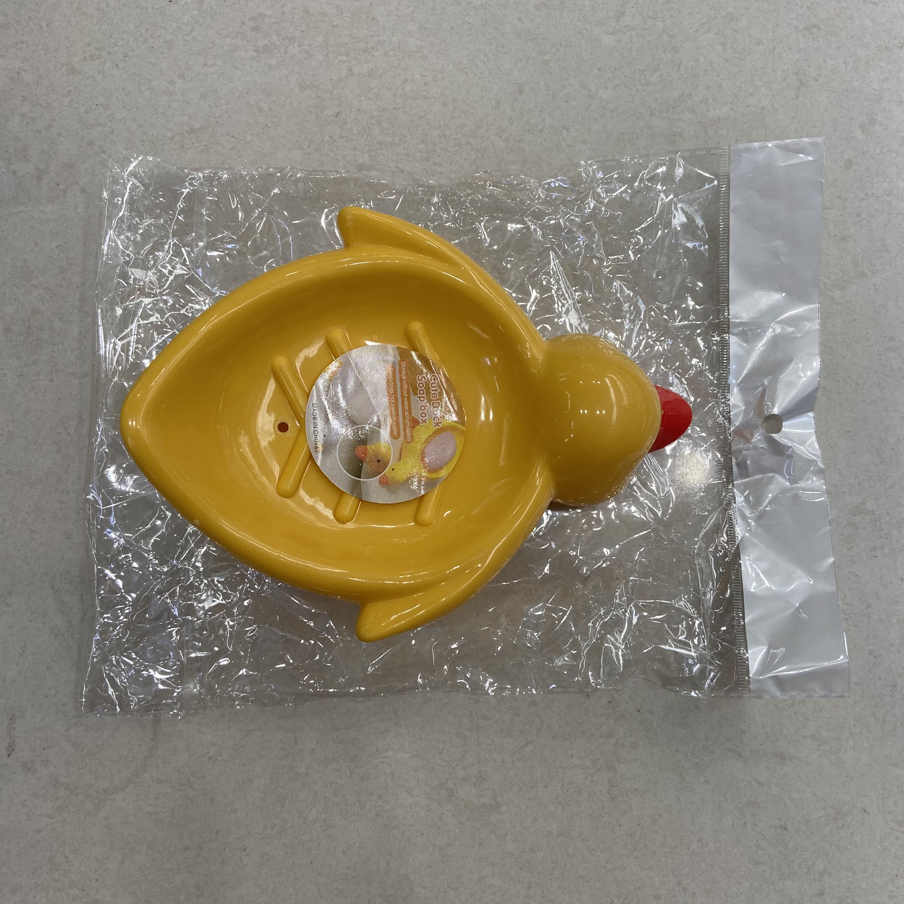 肥皂盒家用小鸭子沥水香皂盒卡通可爱厨房卫生间免打孔收纳置物架