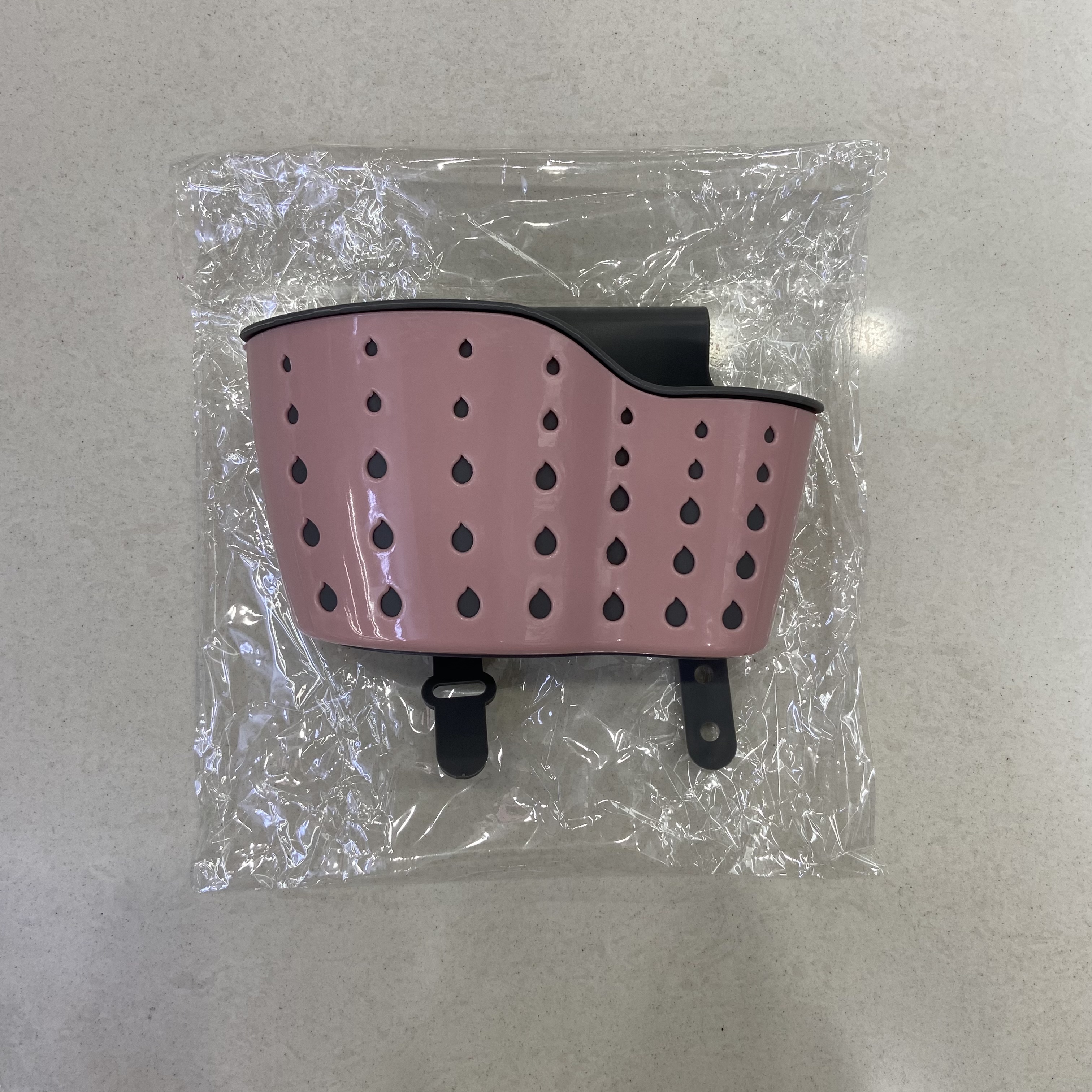 收纳可调节按扣式水槽沥水挂袋厨房置物架水龙头海绵沥水挂篮